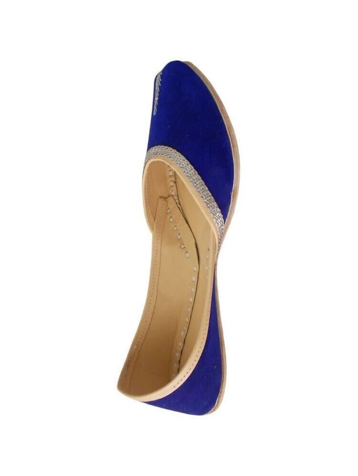 Women Casual Shoes Indian Handmade Flip-Flops Leather Punjabi Mojaries US 6-11