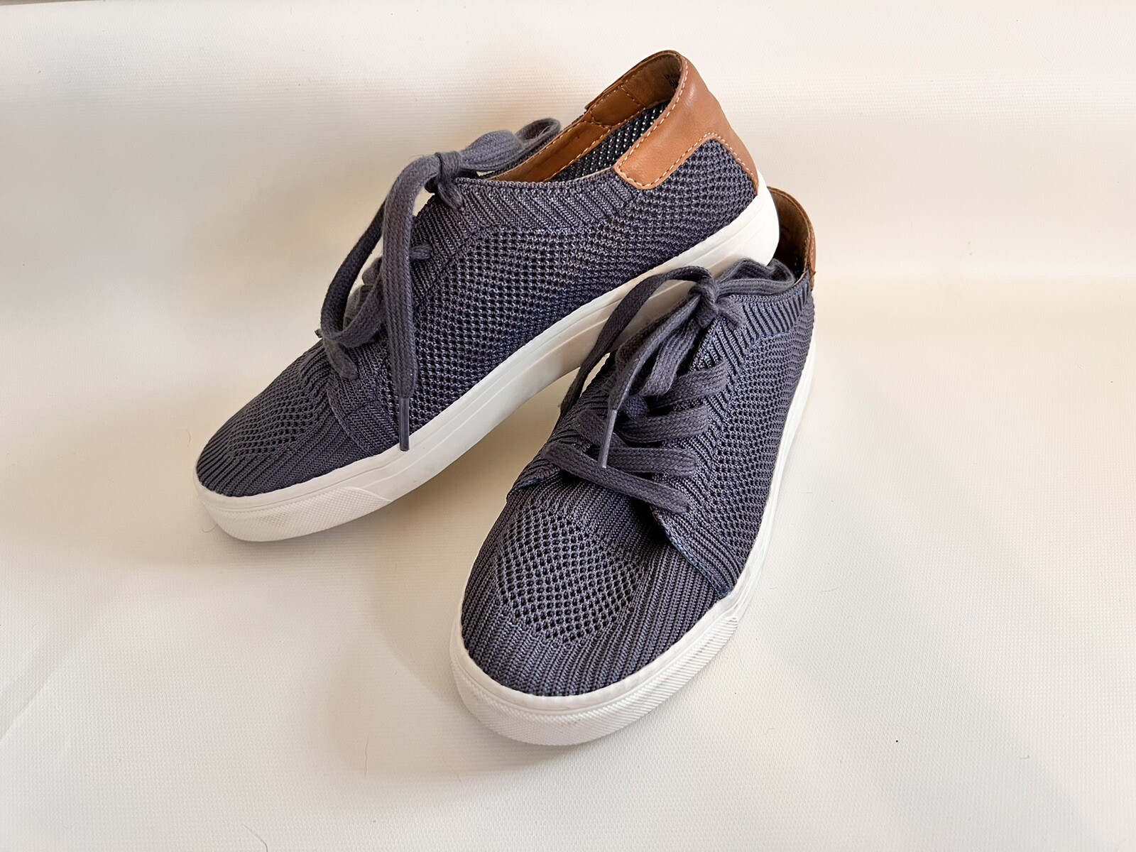 Lucky Brand Luika Woven Mesh Low Top Casual Sneaker Blue Women’s 6 NEW