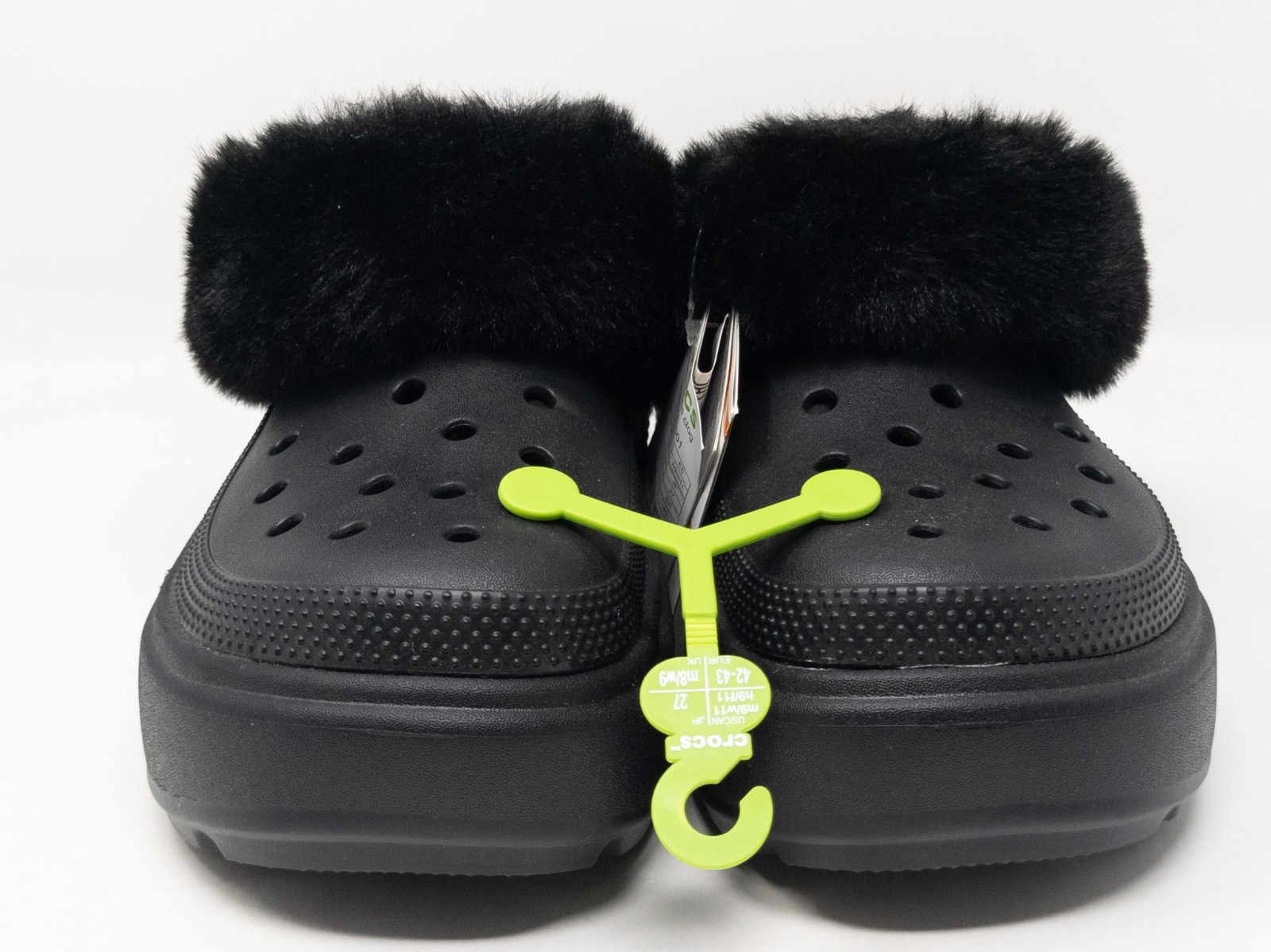 [Sz 11] Crocs Stomp Lined Clog Black Women’s