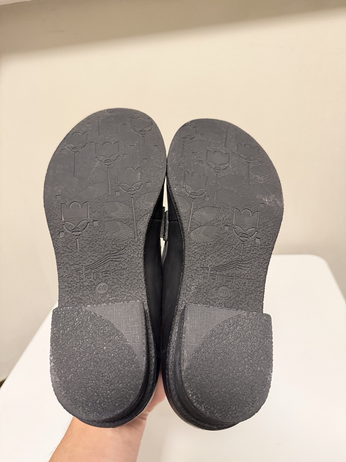 Dansko Danica Black Waterproof Burnished Loafer Women’s EU 40 US 8.5-9