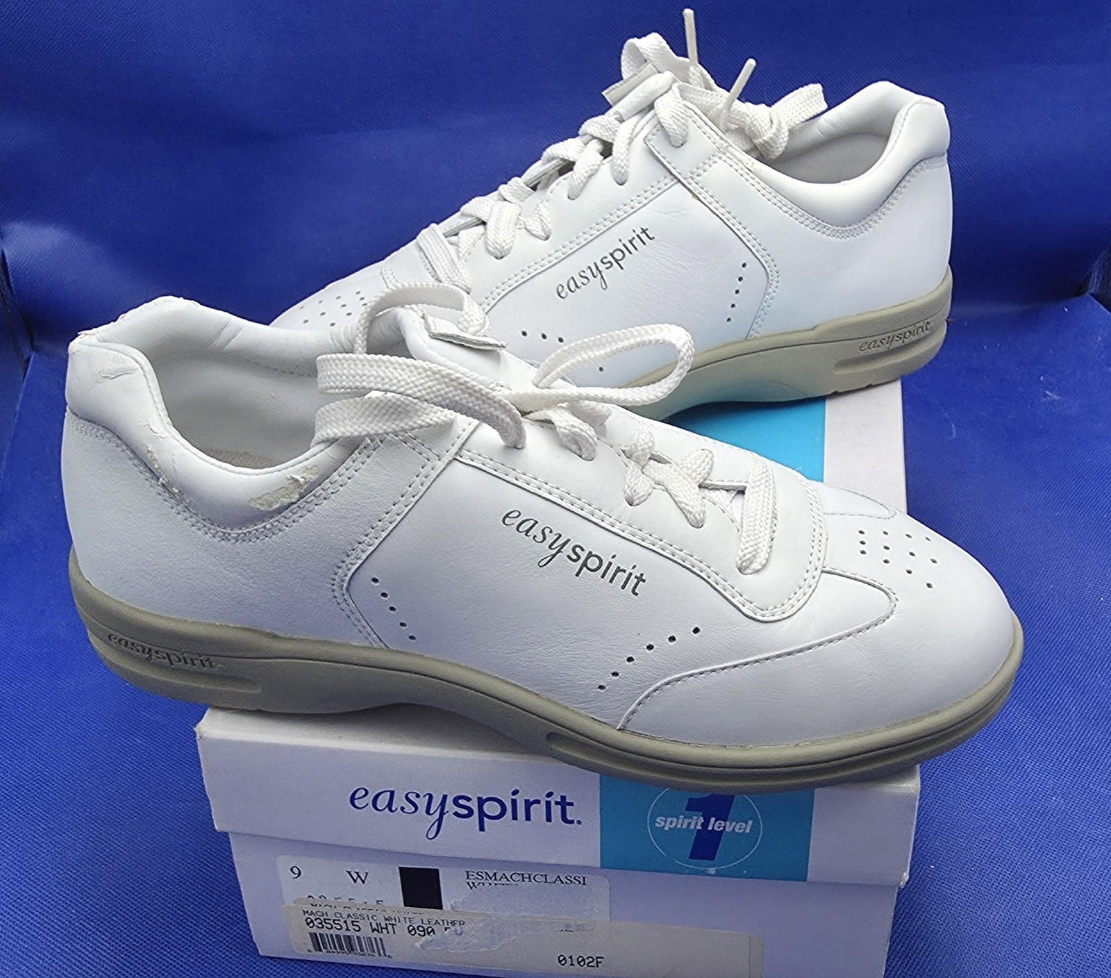 New In Box Easy Spirit Leather Mach Classic 35515 Womens Shoes Sz 9 Mint