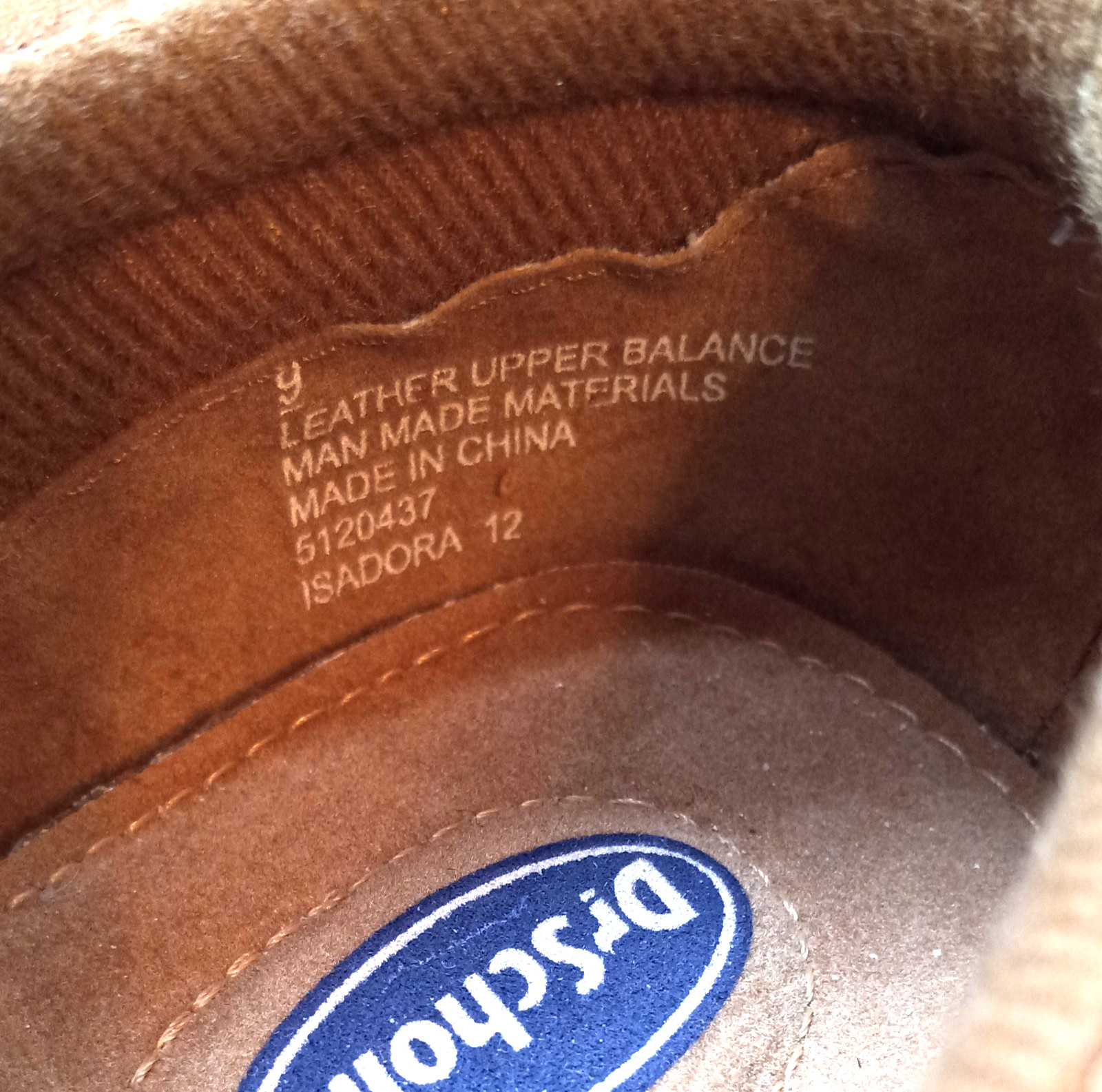 New Dr Scholls Isadora Shoes Womens Sz 9 Brown Suede Slip-On