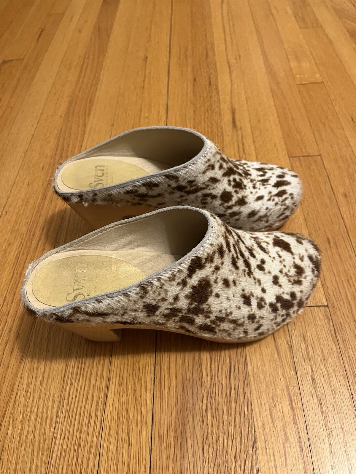 Sven Clogs Old School Clogs Pony Hair Sz 38*