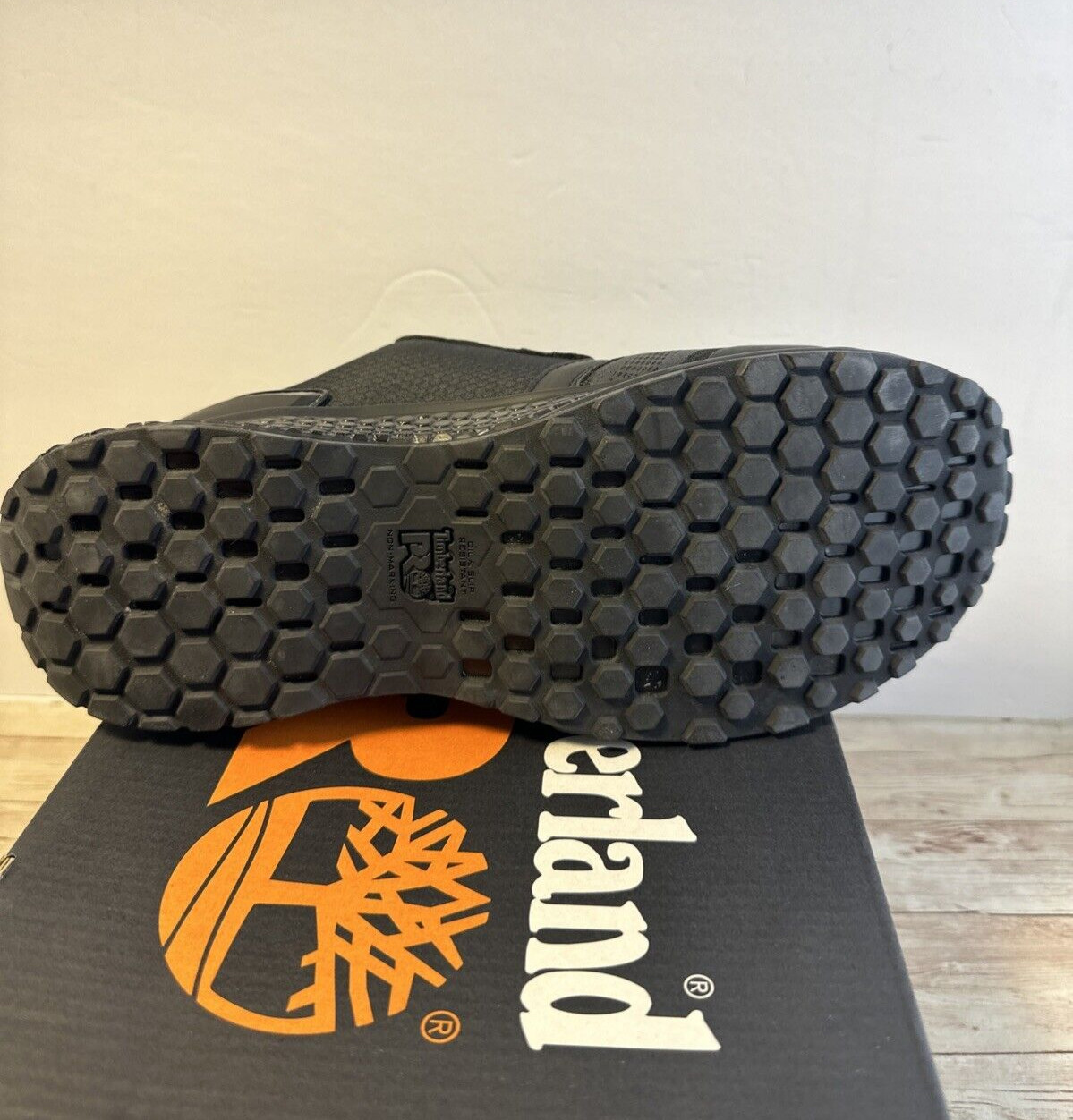 Women’s Timberland PRO Reaxion Composite Safety Toe Black Size 8.5 NIB A21PY
