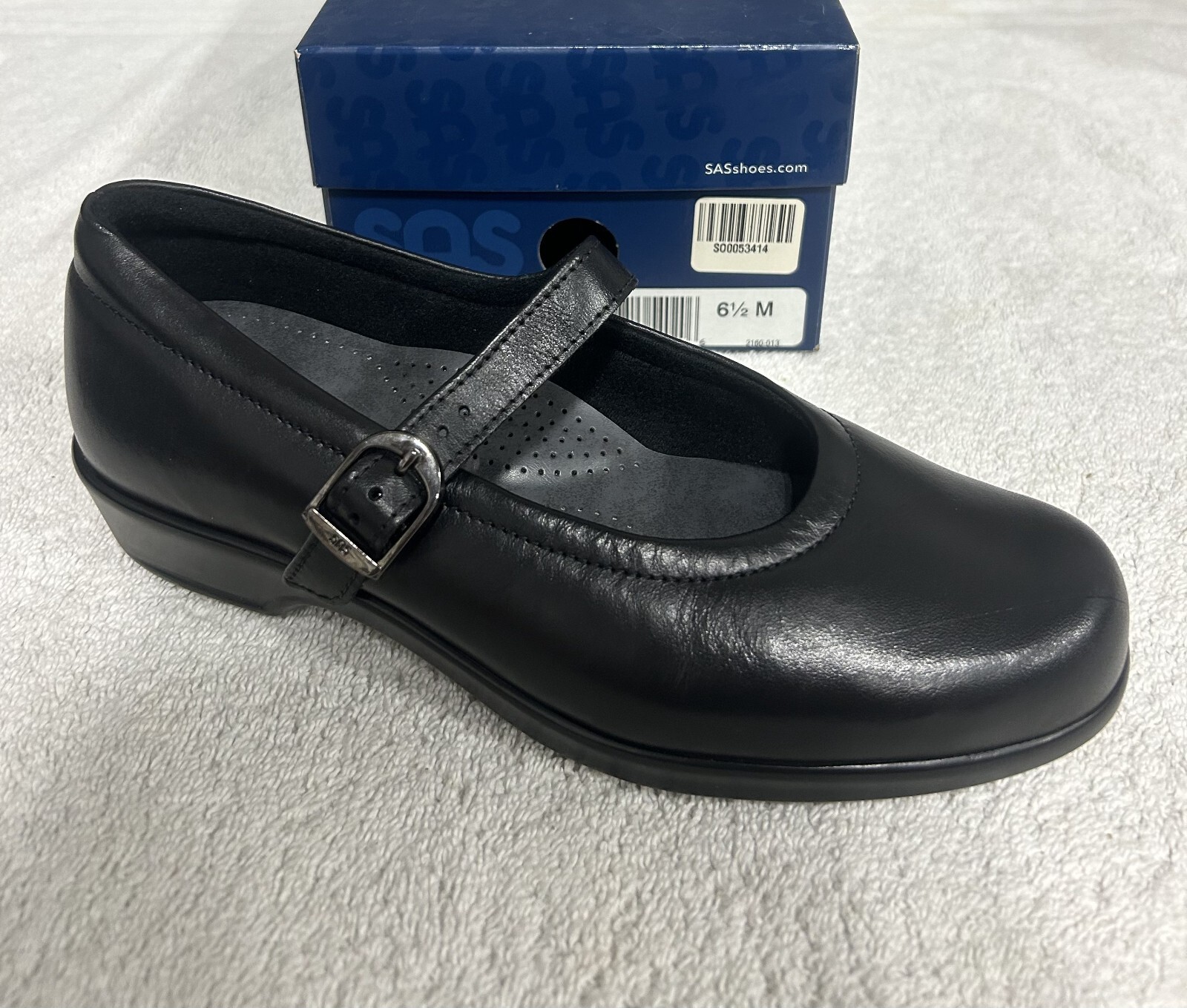 SAS Maria Black 6.5 Medium Women’s Shoes Brand New In Box Save Big