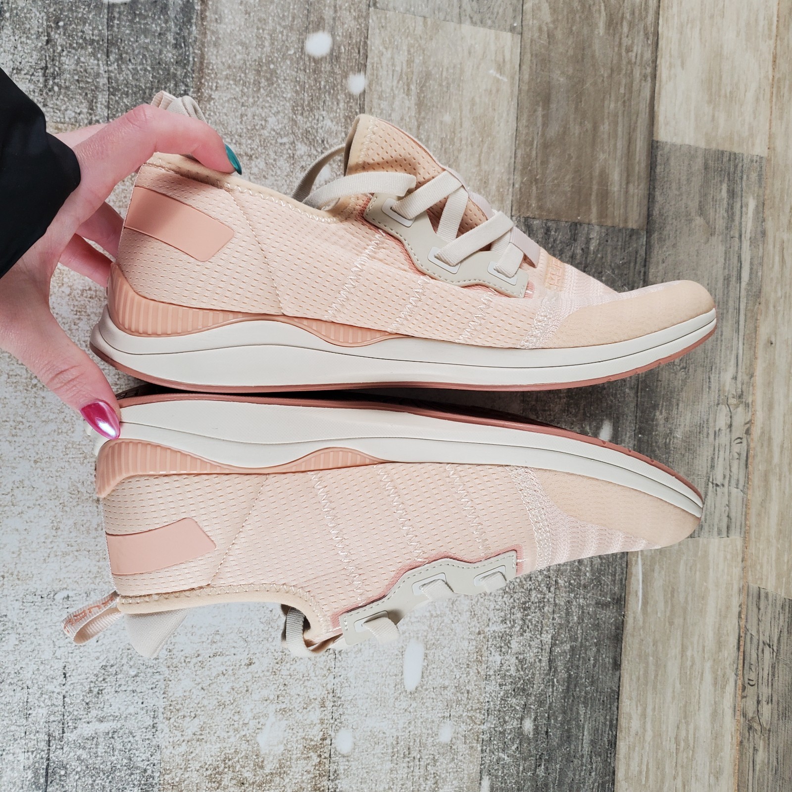 Kuru Stride Move Womens Shoes Sz 10.5 M Running Pink Sorbet Lace Up Sneakers