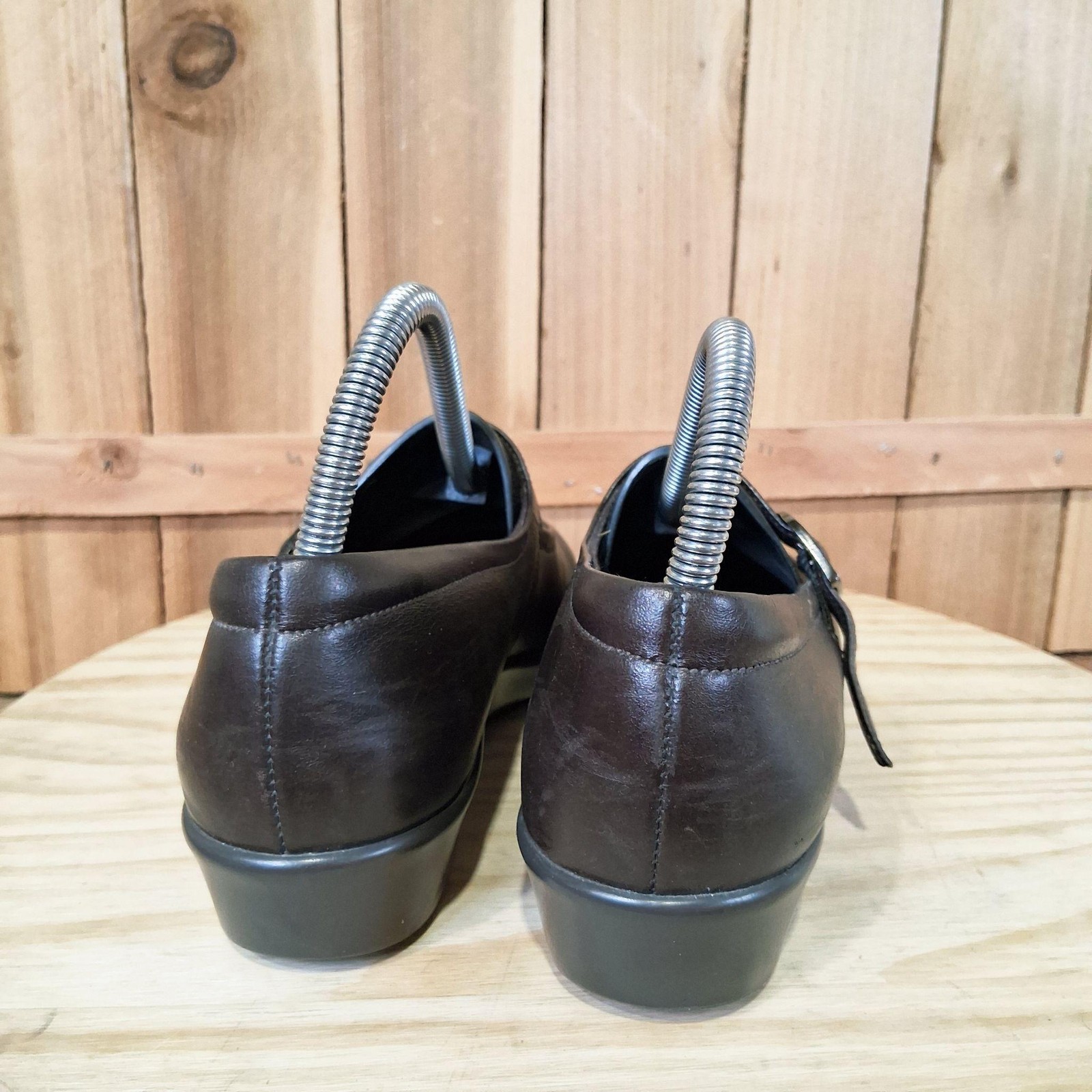 SAS Maria Mary Jane Shoes Womens 8 N Brown Leather Tripad Comfort Walking Casual