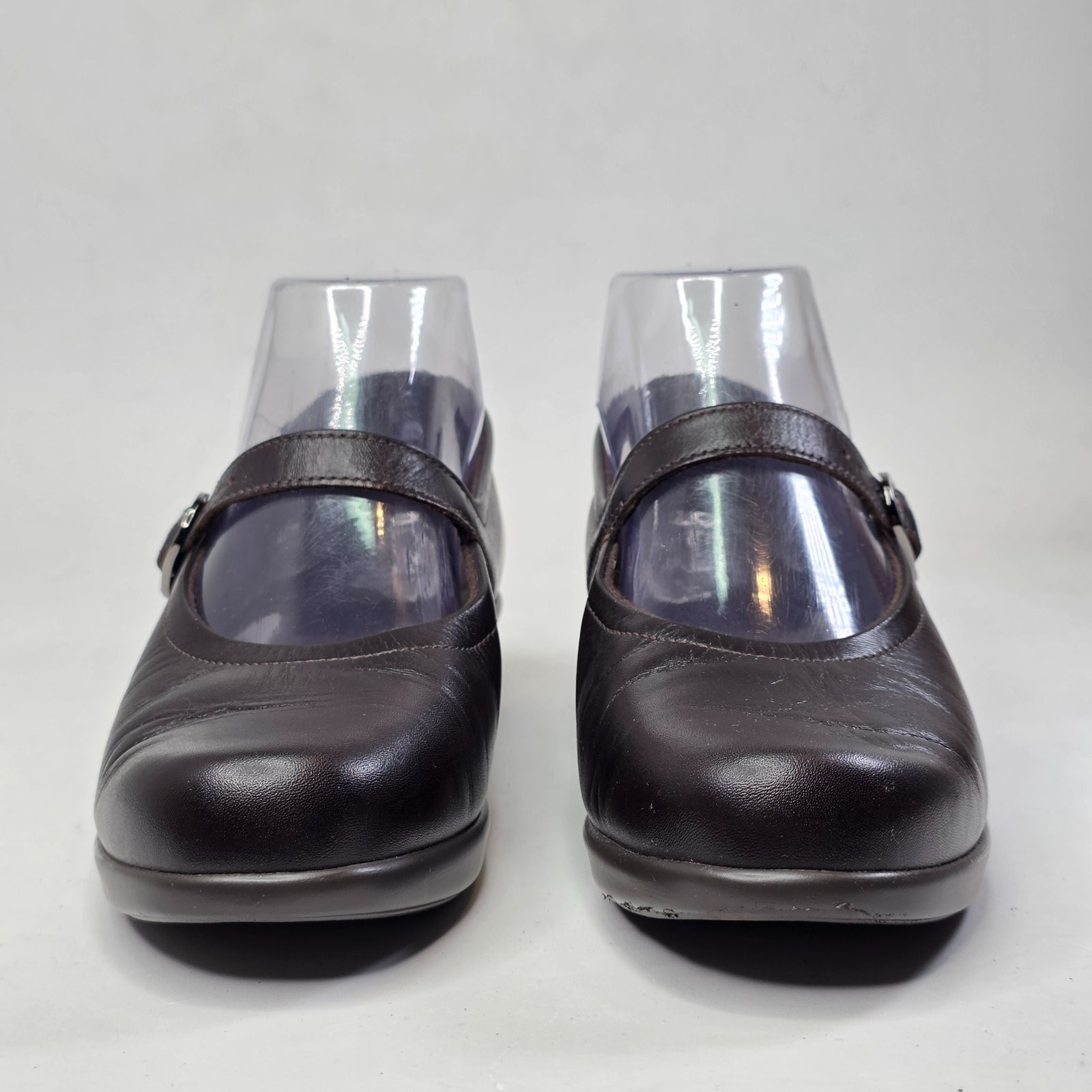 SAS Maria Mary Jane Women’s Shoes Size 6.5 M Dark Brown Leather Tripad USA Made