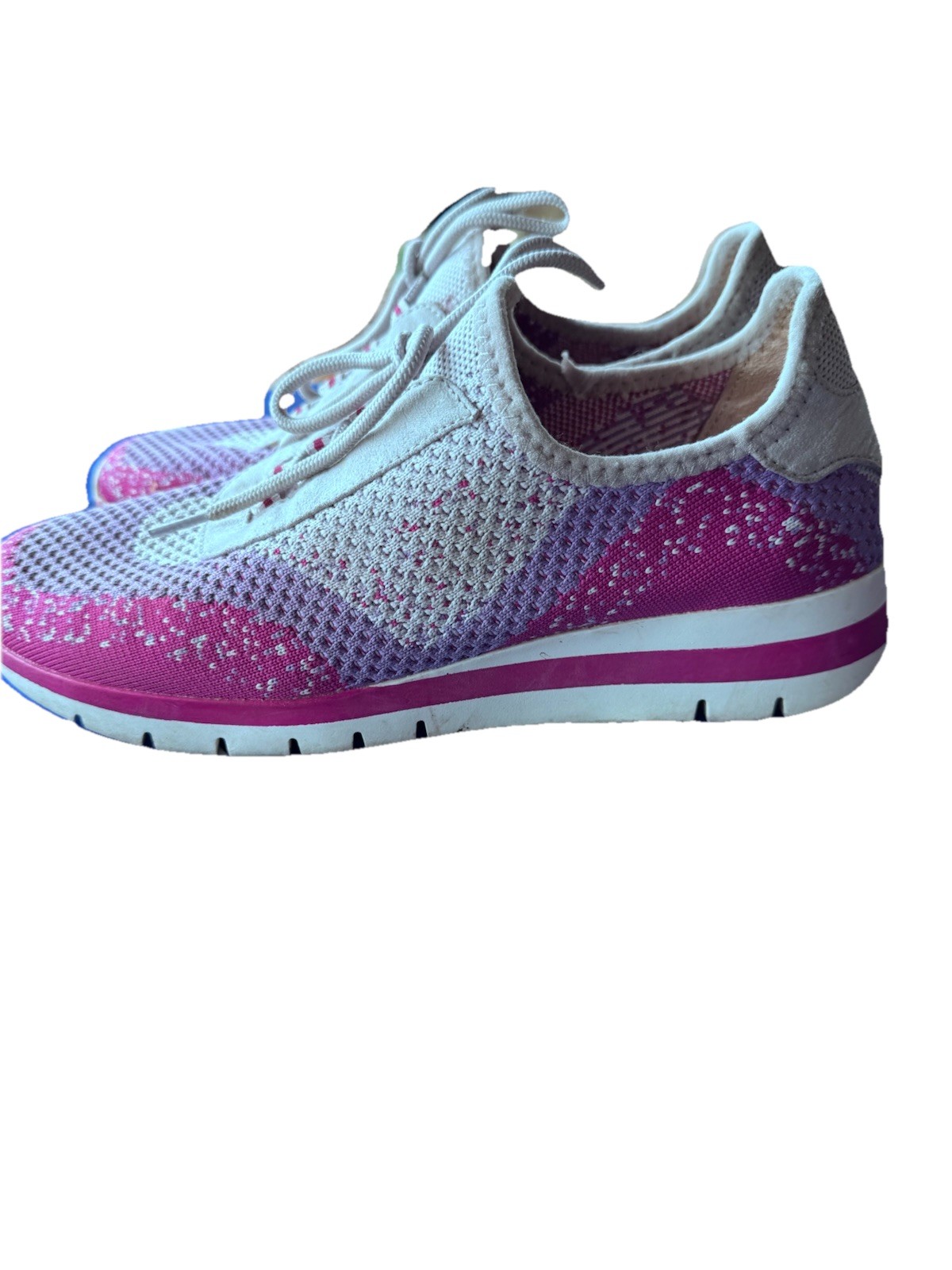 SOUL NATURALIZER Charlie-Knit Slip-on Sneakers Pink Ombré Size 8W Comfort