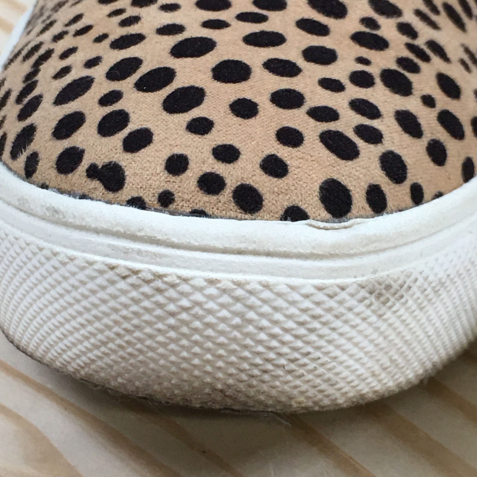 Dr. Scholls Nova Slip On Sneaker Shoes Womens 8 M Casual Low Top Leopard Tan