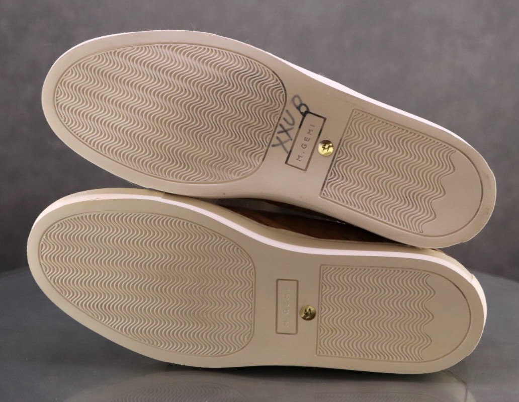 M. Gemi The Cerchio $250 Unisex Loafers Shoes Sz Men 8-8.5 Women 10.5 Hand Woven
