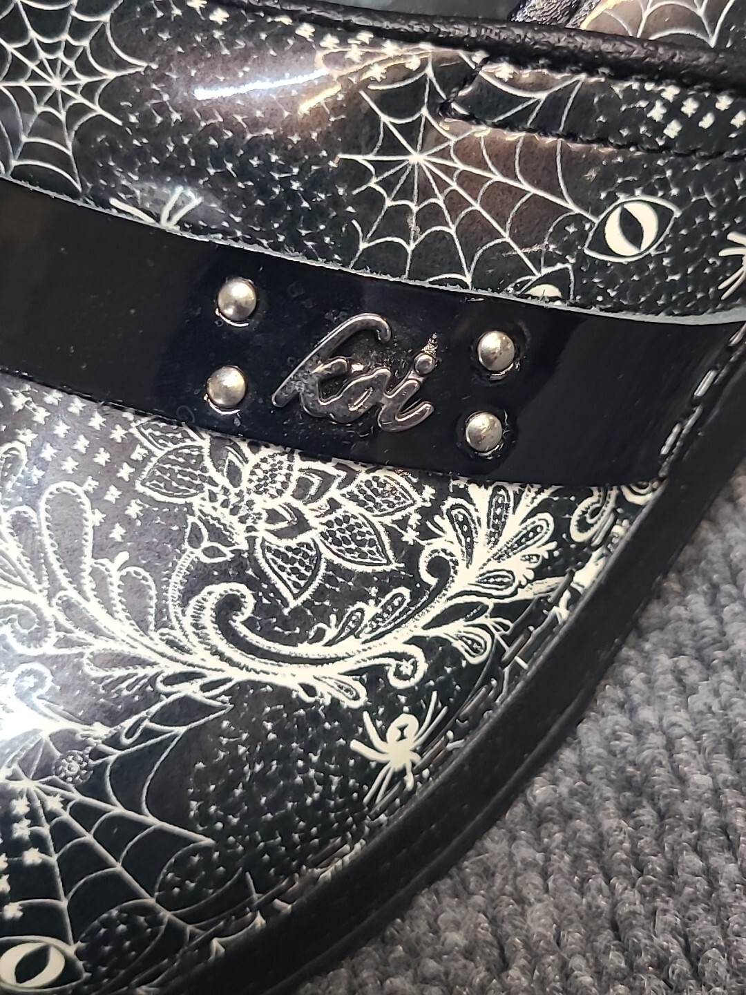 Koi by Sanita Clogs Black White Women’s 8.5/41 Slip On Shoes Halloween