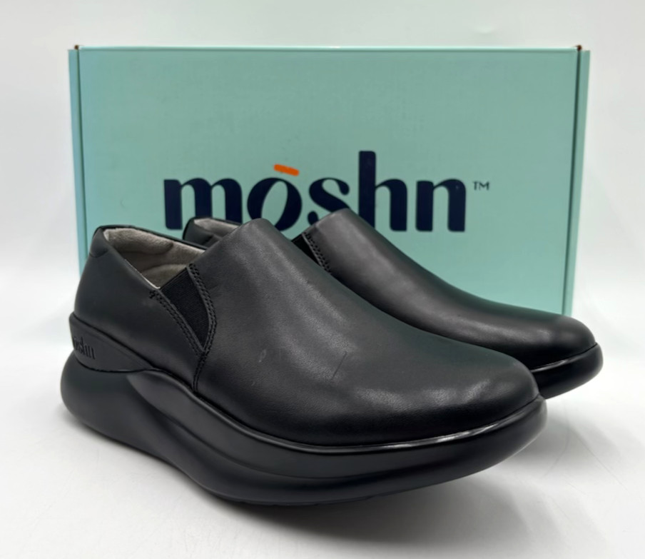 Moshn VERVE FULL GRAIN 07252021 Women’s NEW Slip-On Shoes Black Multiple Sizes