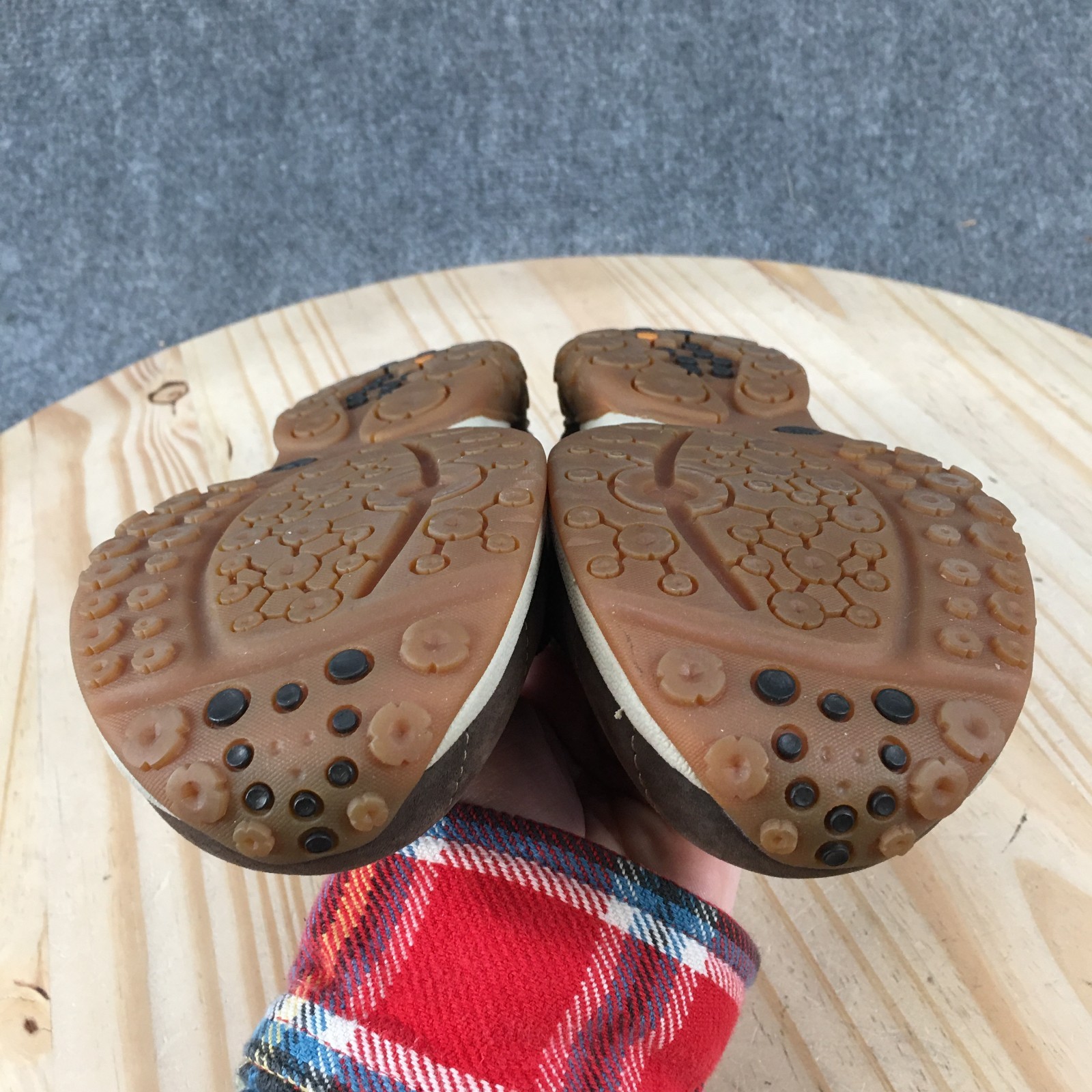 Timberland Shoes Womens 8.5 Ballet Flats Slip On Round Toe Casual Leather Brown