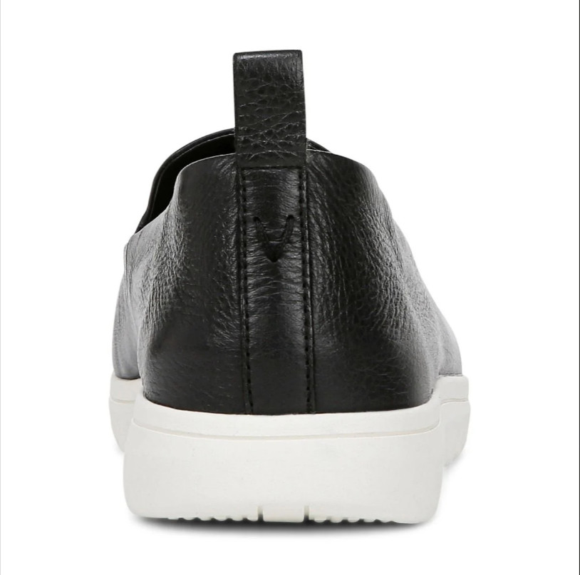 VIONIC Uptown Willa Slip On Sneaker – Black Leather NEW