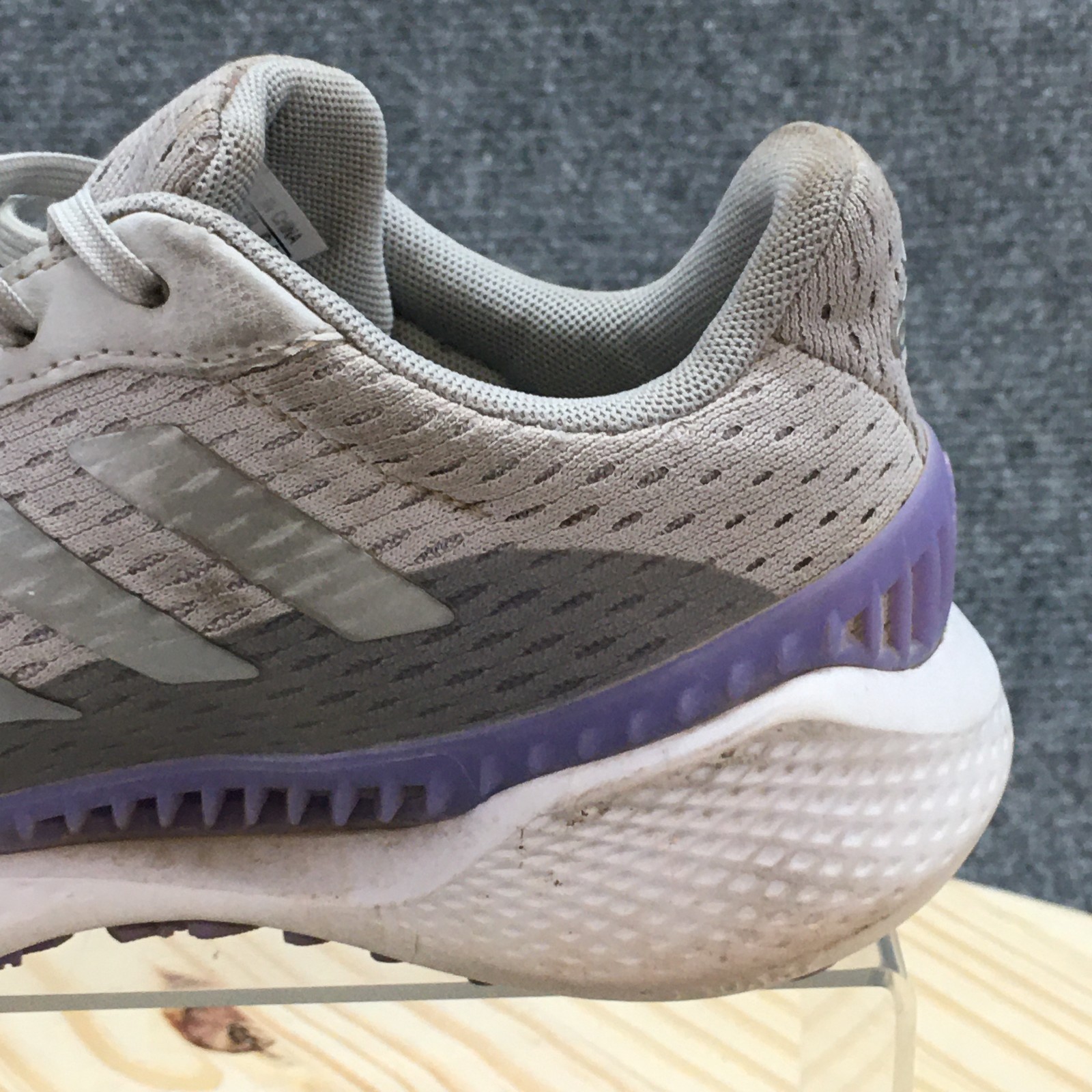 Adidas Sneaker Womens 6 Gray Summervent Athletic Golf Spikeless Laced Up Casual