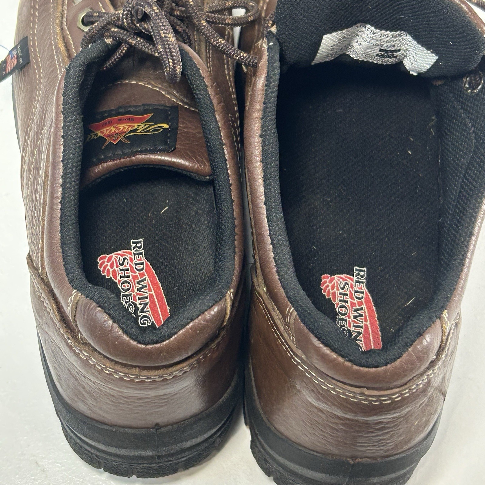Thorogood Women’s Oxford Double Track Safety Toe Work Boot 504-4406 Size 9 Brown