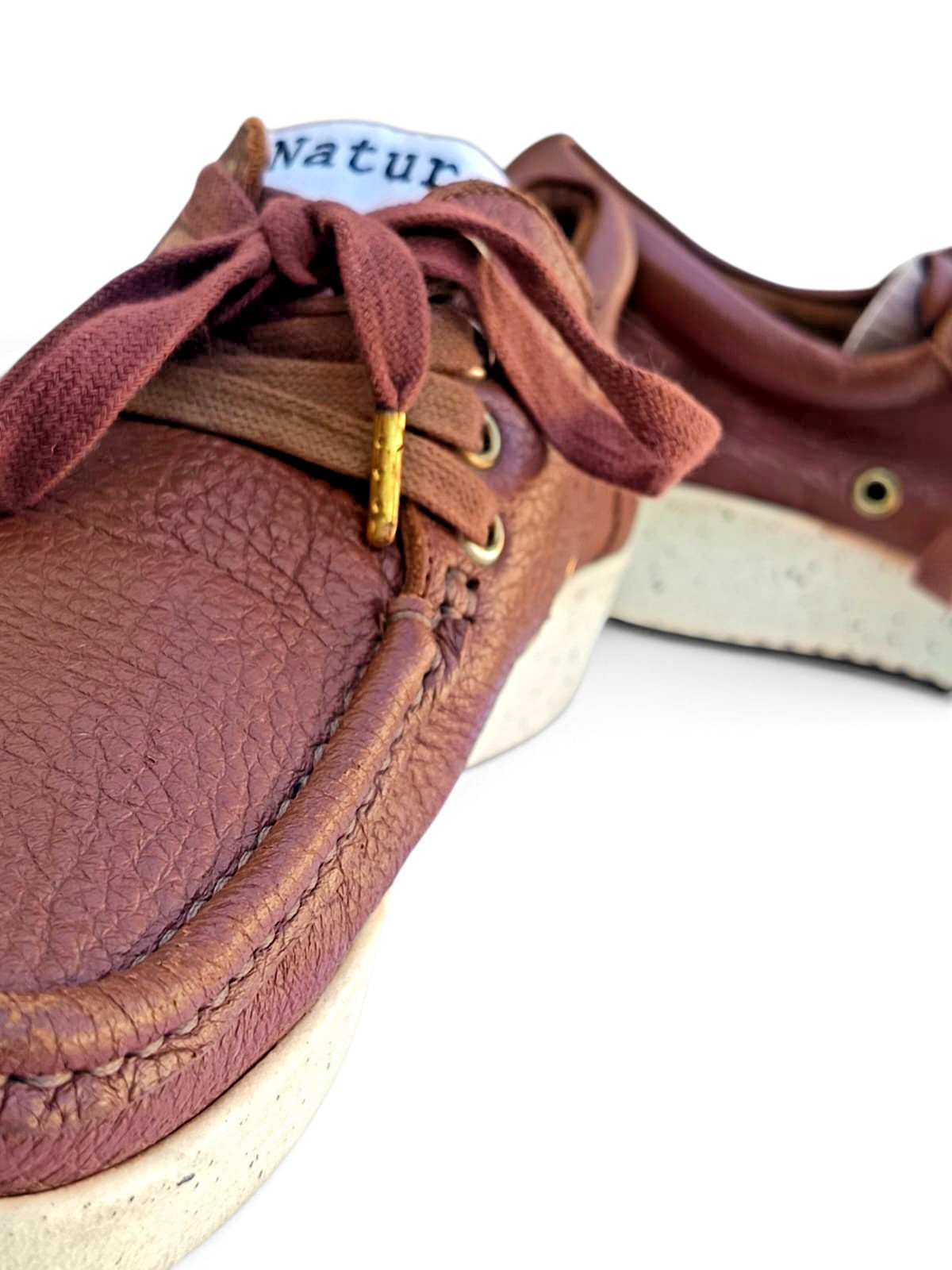 Nature Footwear Anna Brown Leather Moccasin Comfort Shoes Women’s US 9 EU 40