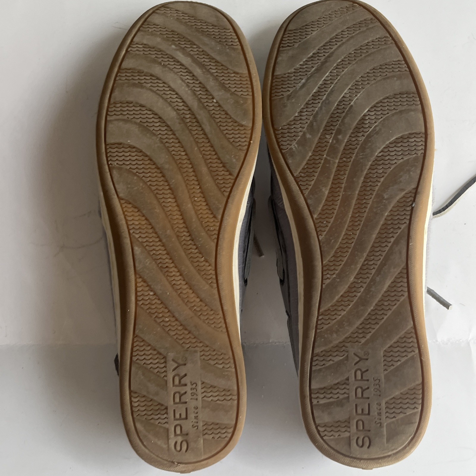 Sperry Koifish Grey Boat Shoes Women’s Sz US 9 EU 40 Good Condition