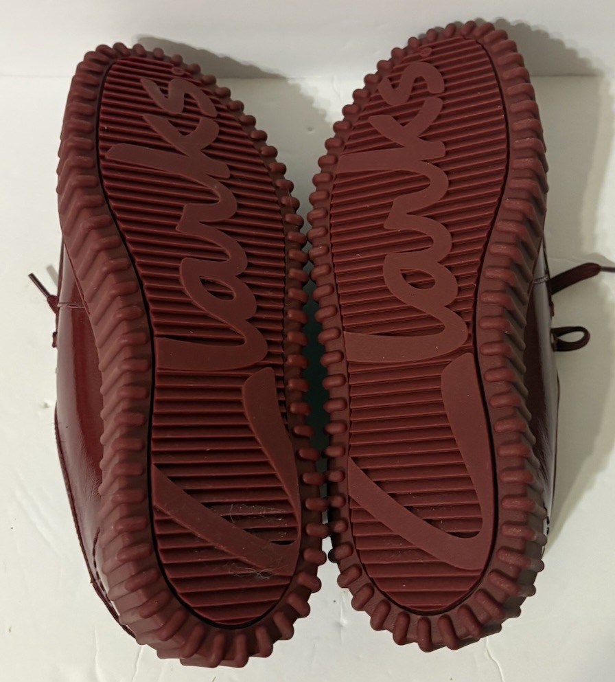 Clark’s Collection Torhill Bee Burgundy Patent Leather 8.5