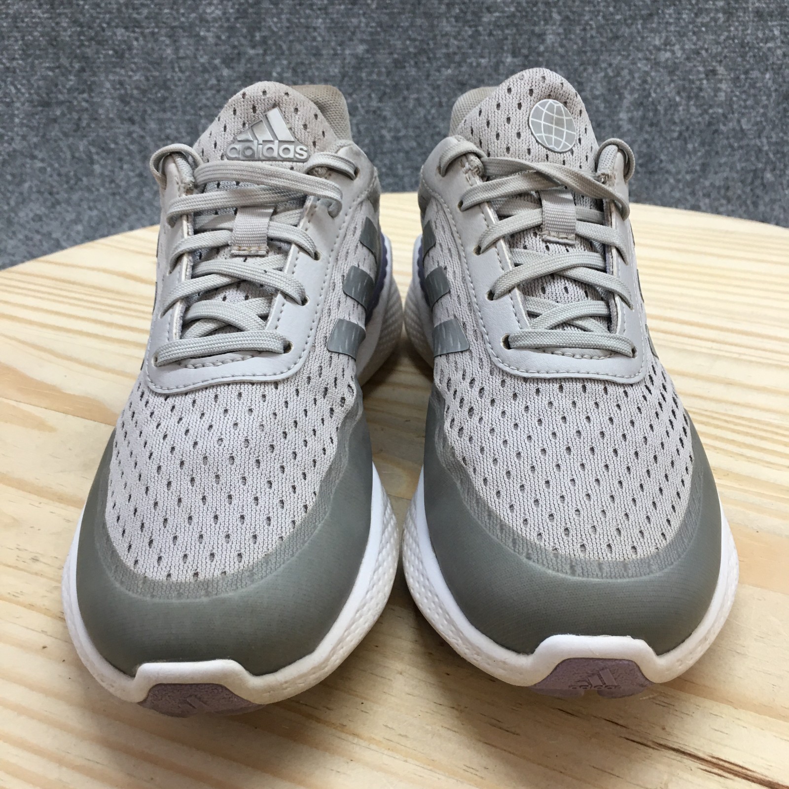 Adidas Sneaker Womens 6 Gray Summervent Athletic Golf Spikeless Laced Up Casual