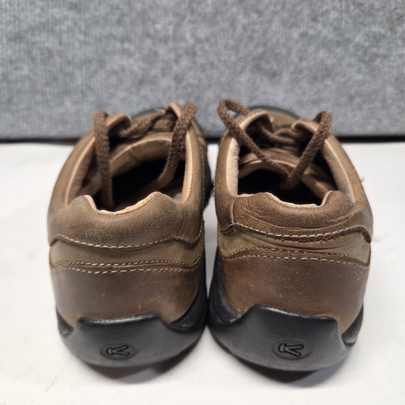 Keen Presidio Shoes Women’s 7 Brown Leather Comfort Walking Hiking Sneakers