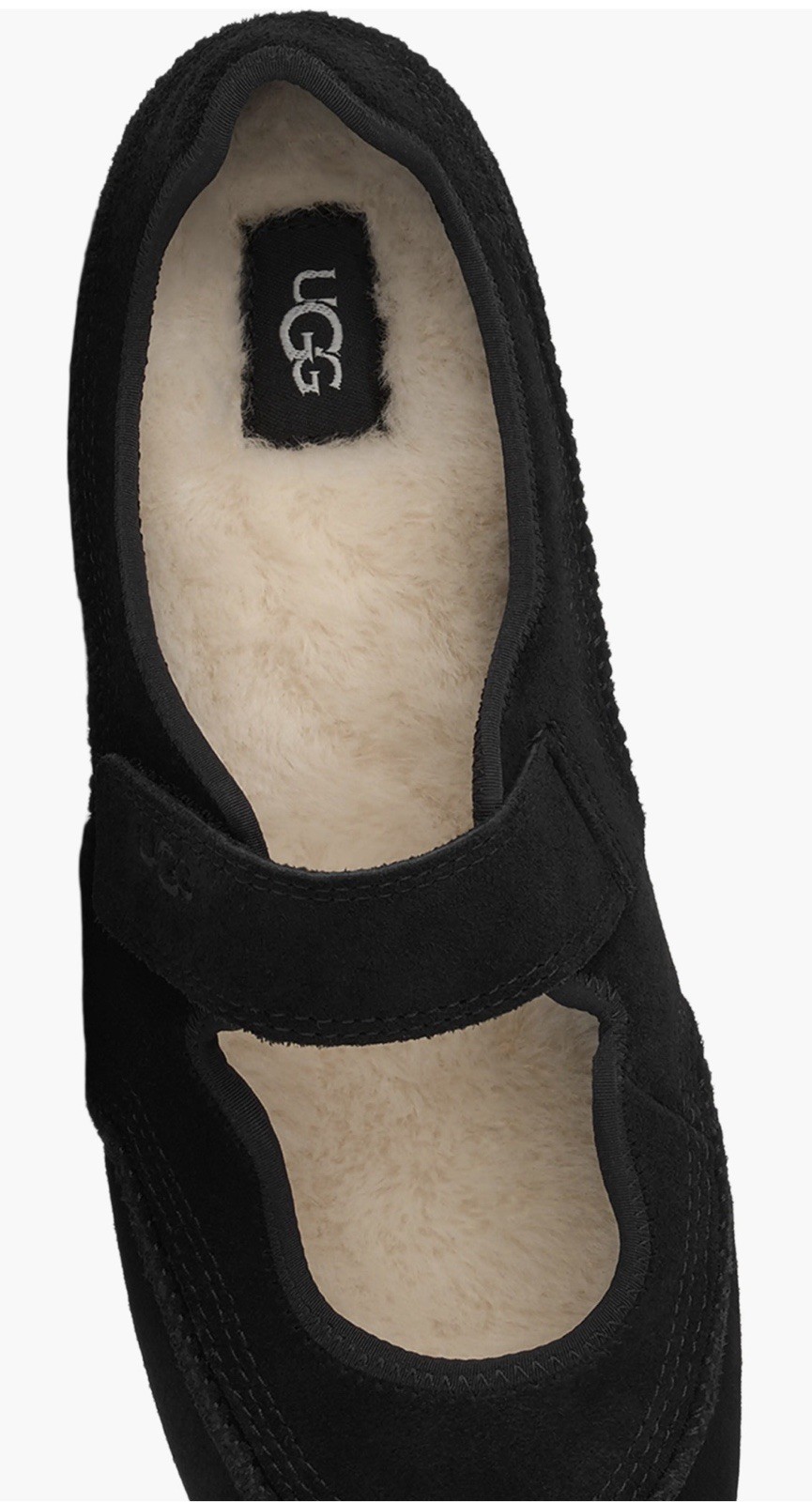 UGG Women’s Quill Mary Jane Sneaker Black Size 7 New Retail $145