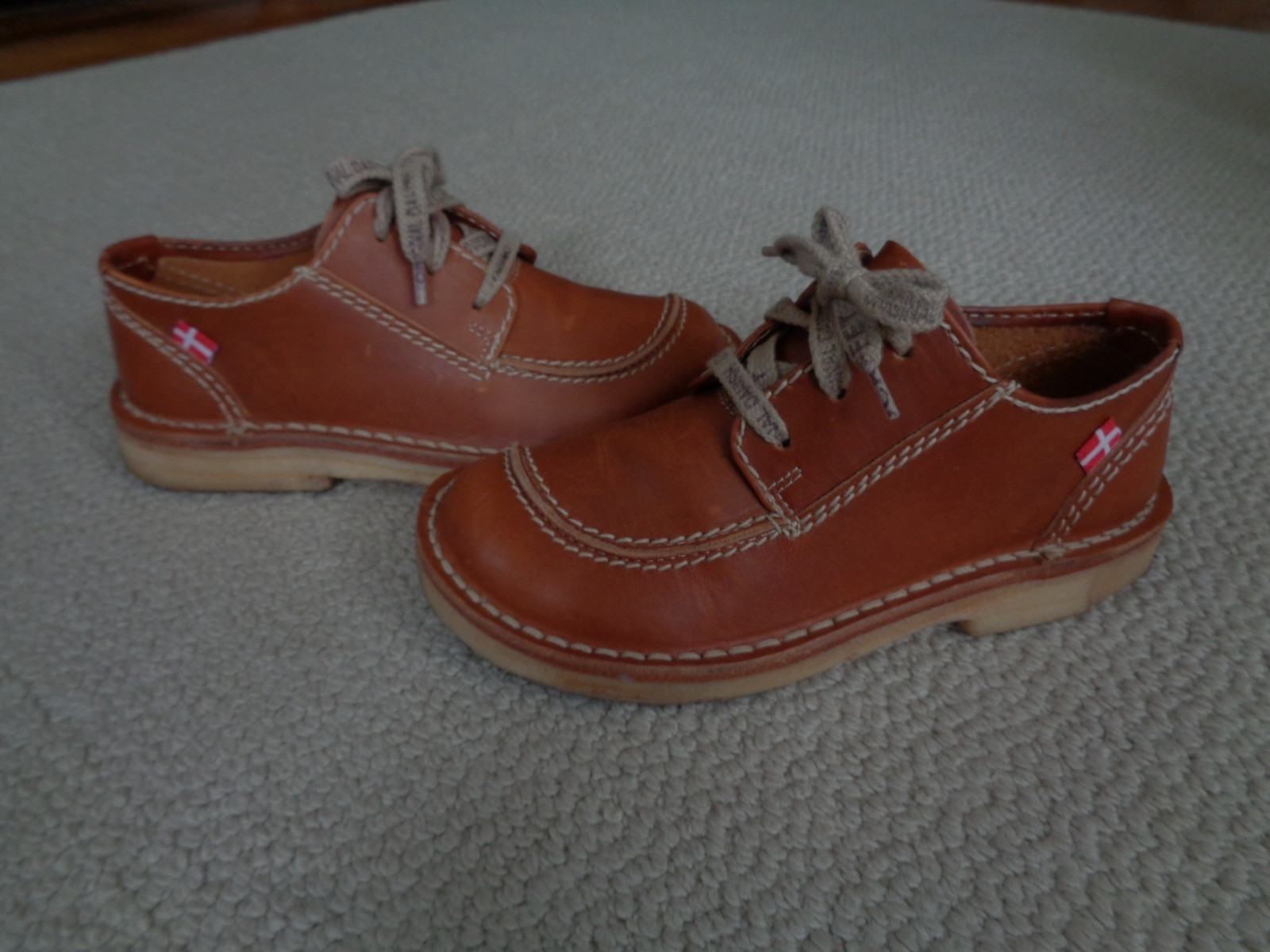 Duckfeet The Original Danish Leather “Fyn” Brown EU 38/US Size 8 Women’s/6 Men’s