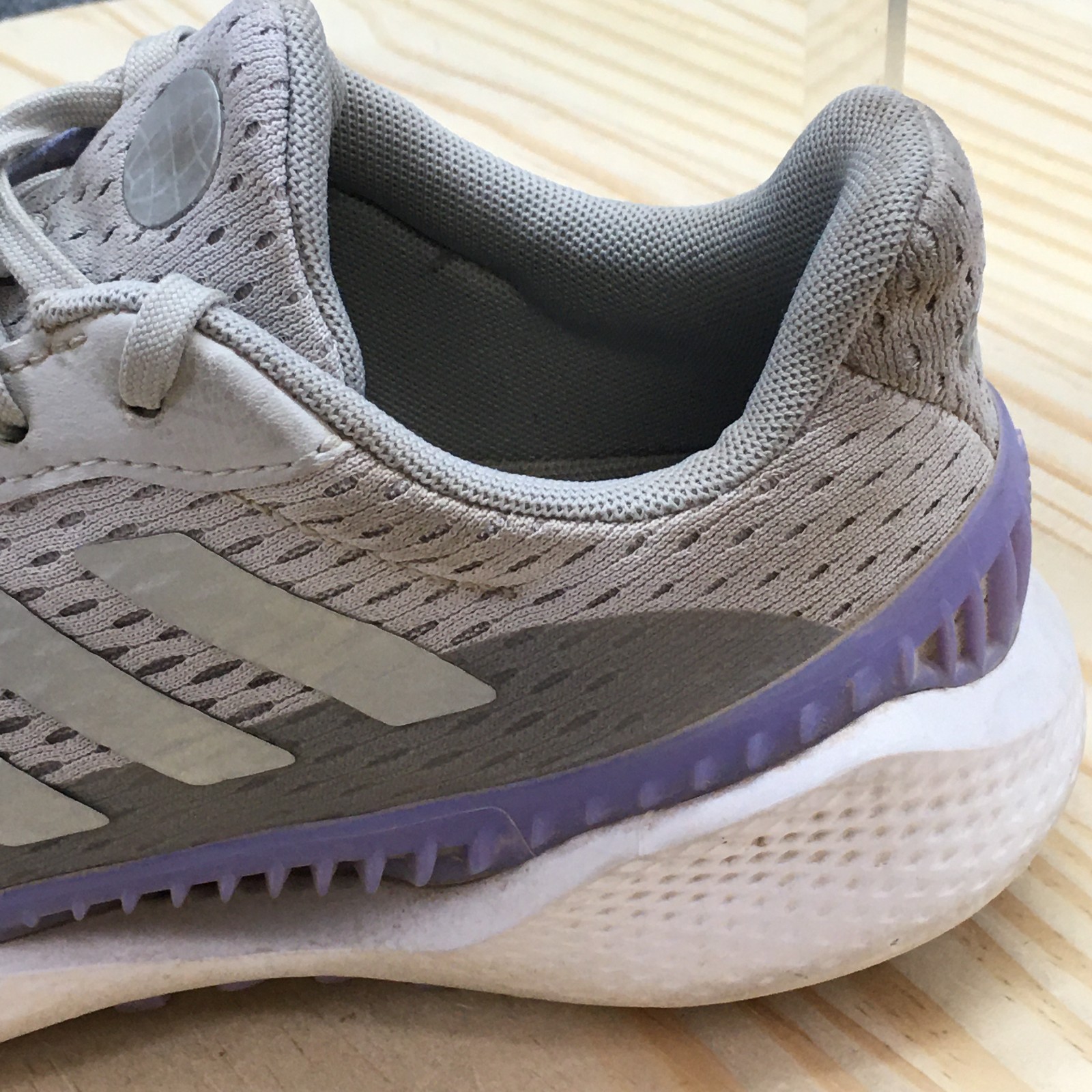 Adidas Sneaker Womens 6 Gray Summervent Athletic Golf Spikeless Laced Up Casual