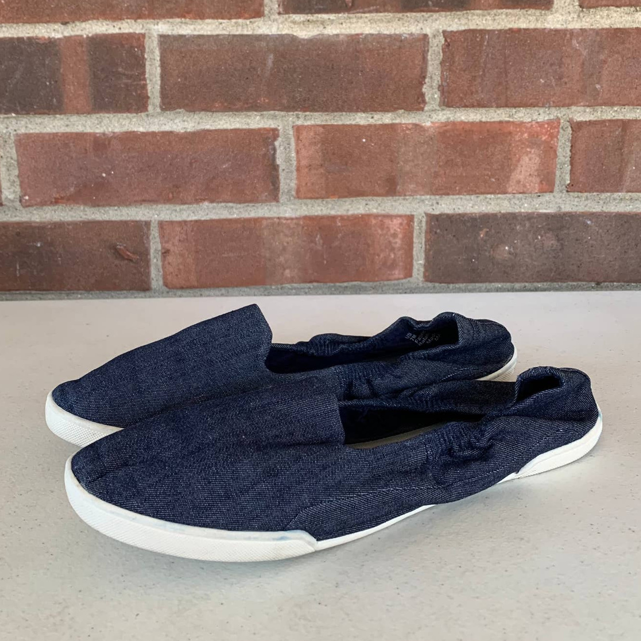 Carlos by Carlos Santana Malina Denim Fabric Slip-on Flats Women’s US 7 M