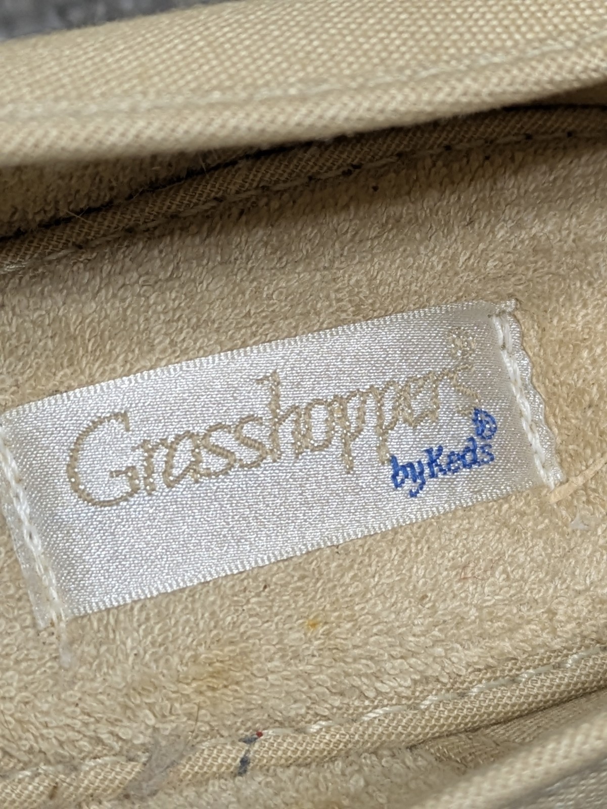 VTG Grasshoppers Keds Spinnaker Canvas Sneakers Casual Shoes Jute Women’s 9.5 S