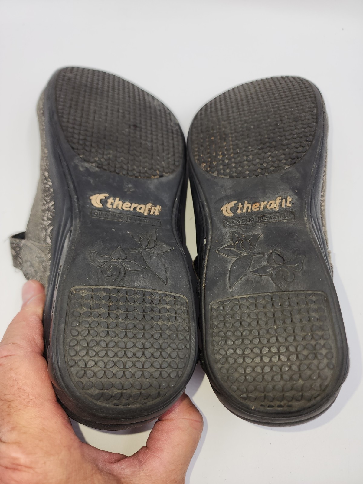 Therafit Mary Jane Lite Adjustable Comfort Shoes Blue Cushion Support Size 8.5-9