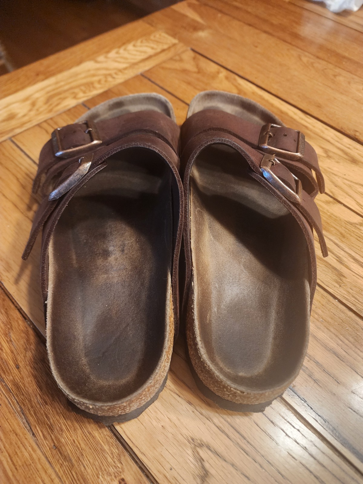 Birkenstock Arizona Soft Footbed Oiled Leather Sandals – Brown