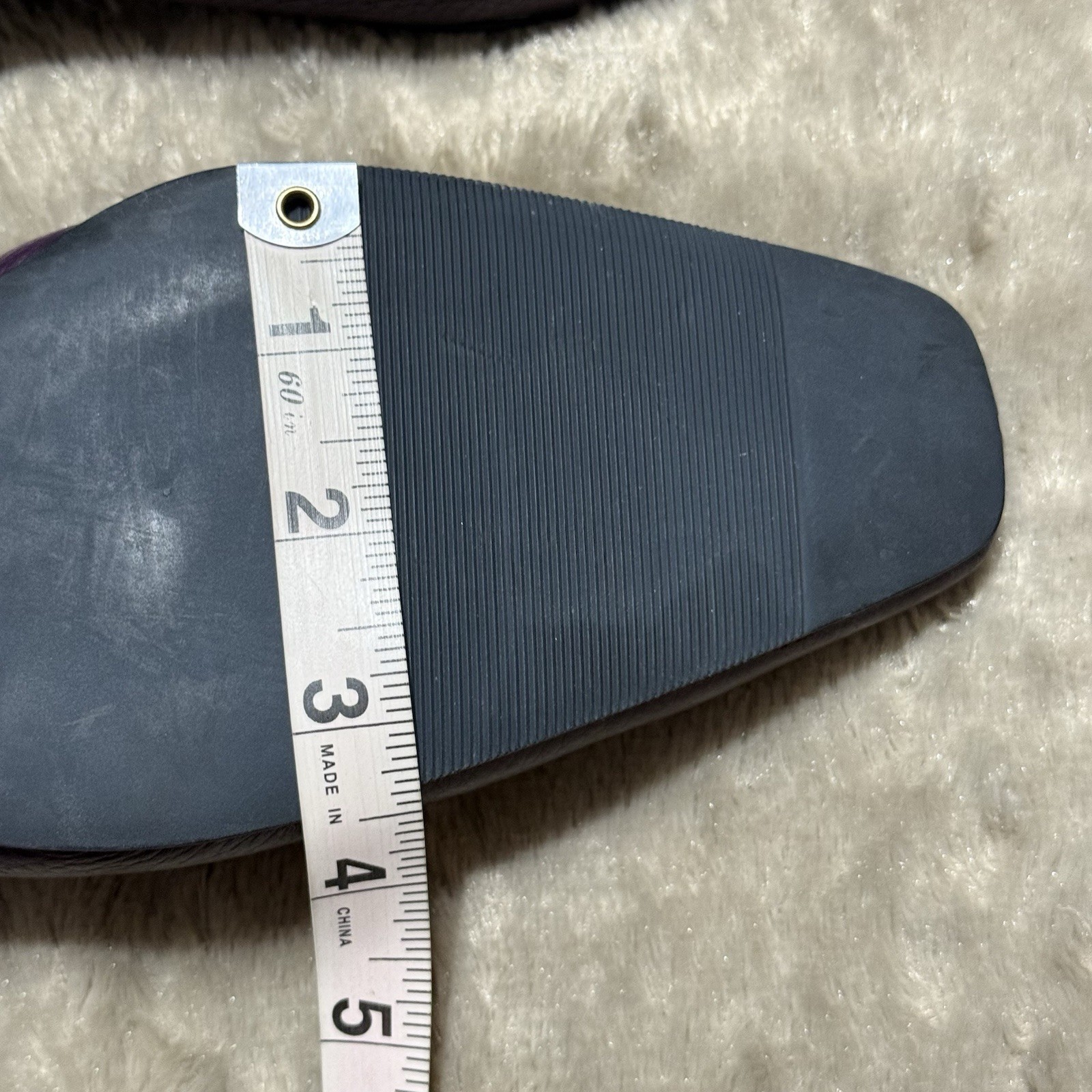Cloud Walkers Castle Deep Purple Leather Slip On Comfort Shoes Womens 11W,NEW