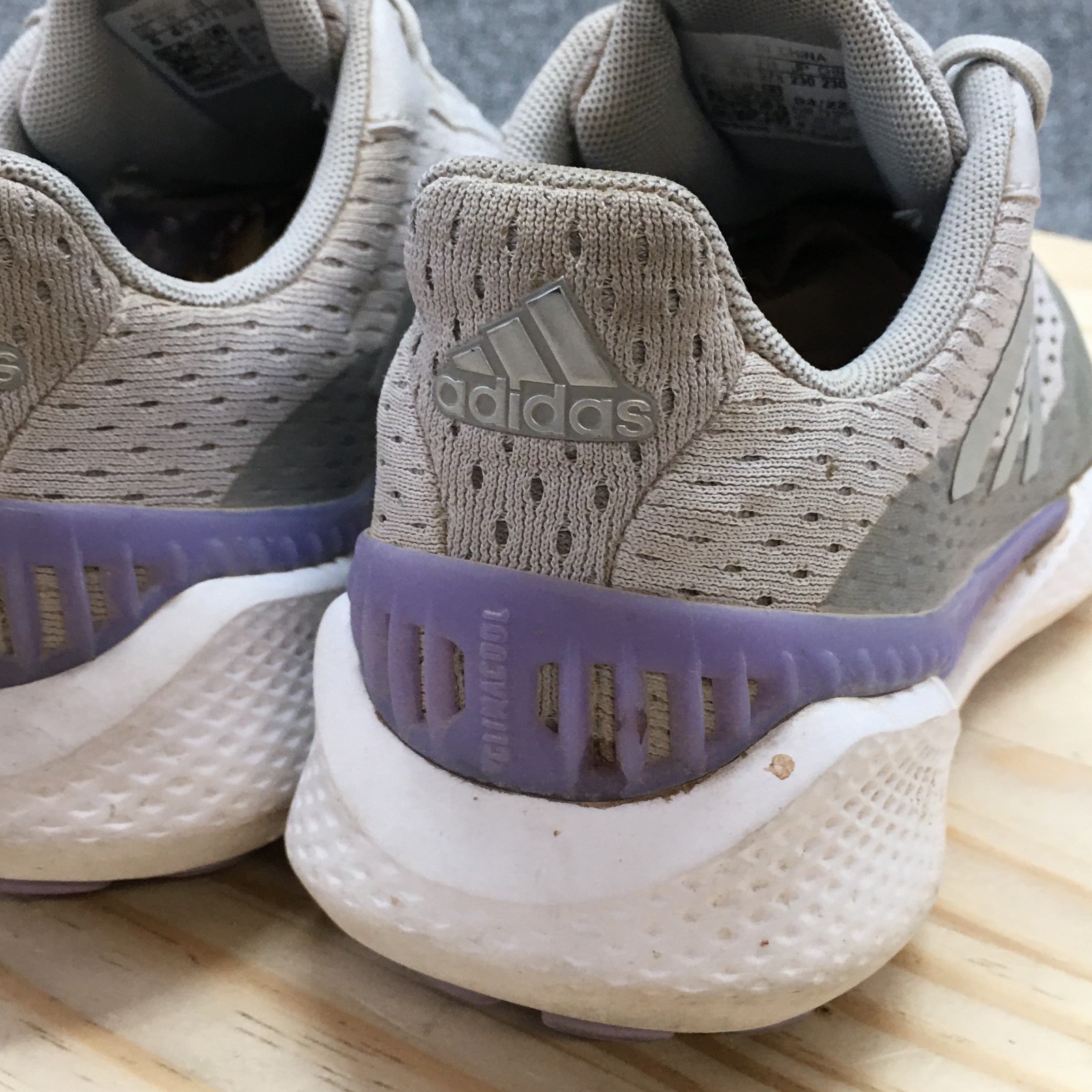 Adidas Sneaker Womens 6 Gray Summervent Athletic Golf Spikeless Laced Up Casual