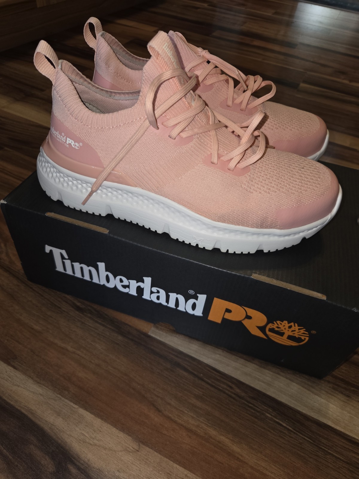Timberland Pro Serta Slip on Composite Safety Toe Women’s Size 8 Pink