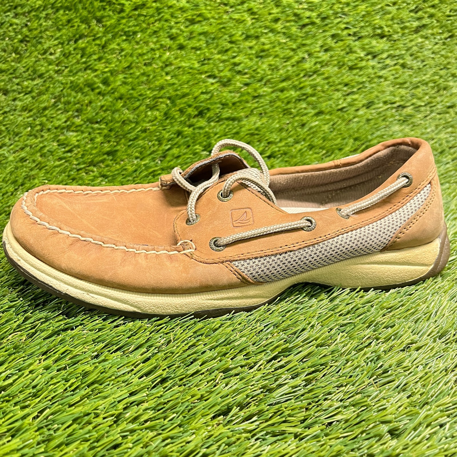 Sperry Top-Sider Intrepid 2-Eye Womens Size 8 Brown Casual Leather Boat Shoes