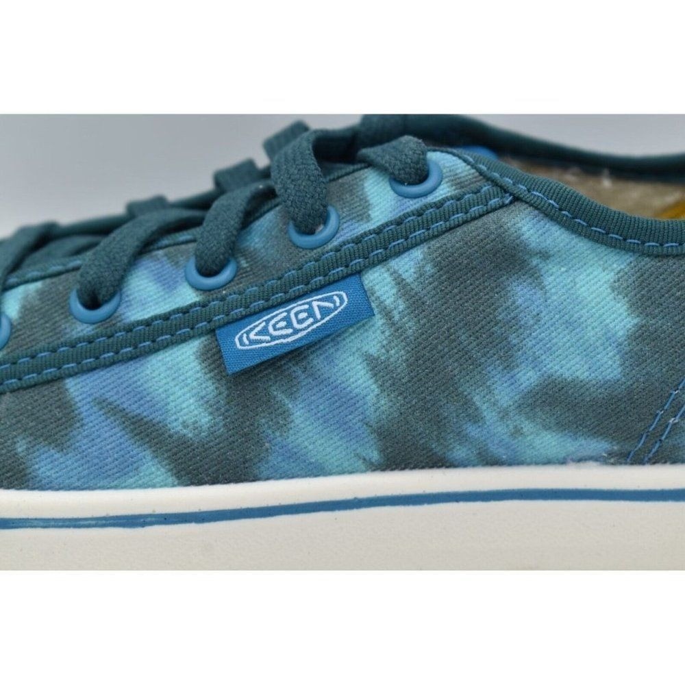 Keen Womens Size 7.5 Elsa V Sea Moss Tie Dye Lace Up Casual Sneakers Shoes
