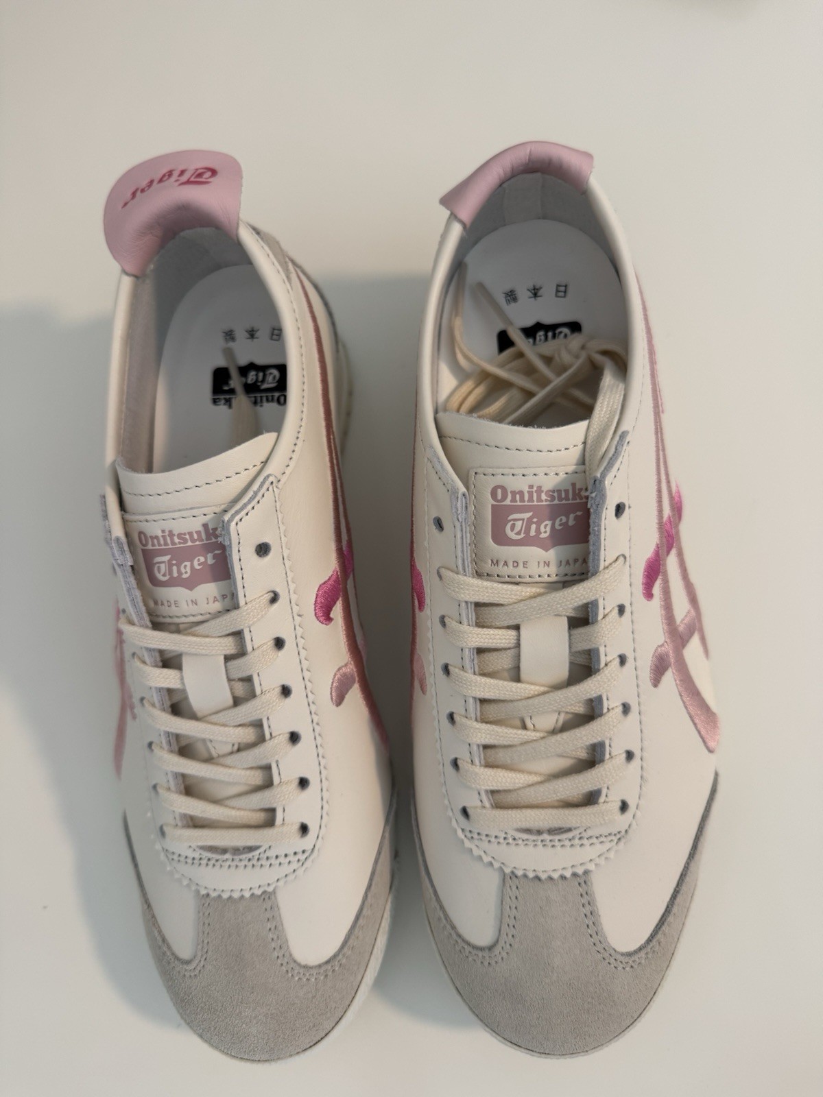 Onitsuka Tiger MEXICO 66 NM limited Nippon made pink embroidery sneakers