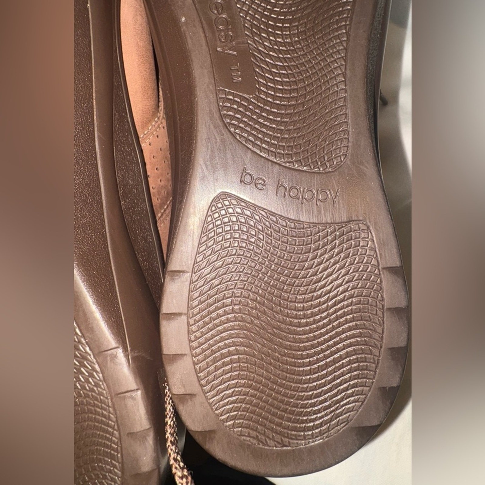 SAS Walk Easy Women’s Chocolate Nubuck/Suede Leather walking shoes 10N