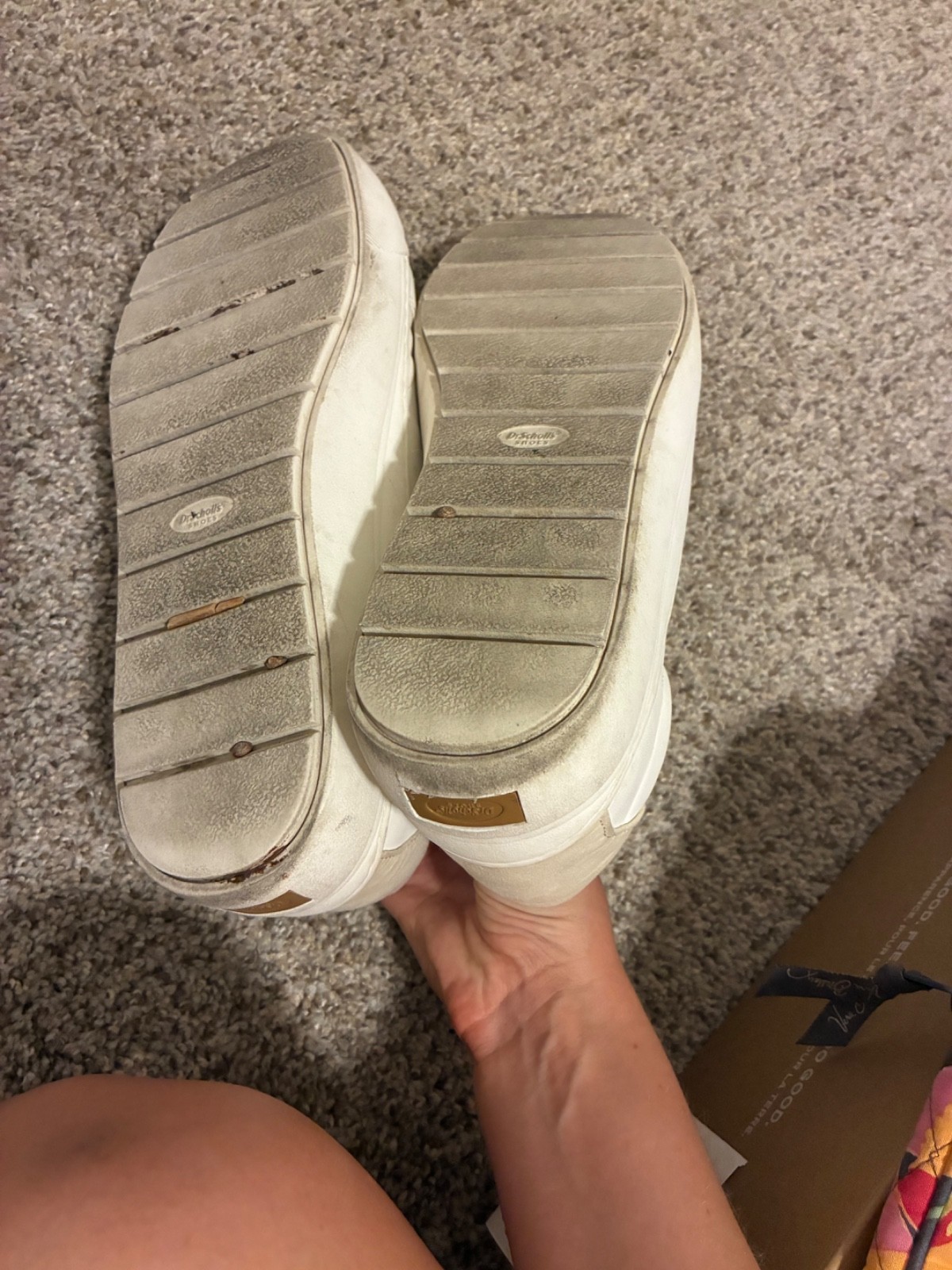 dr scholls women shoes all white size 12