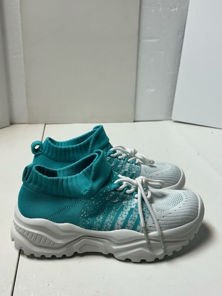 Nurse Babe Ortho Cloud Nursing Sneakers Shoes Women 7.5 Teal Blue