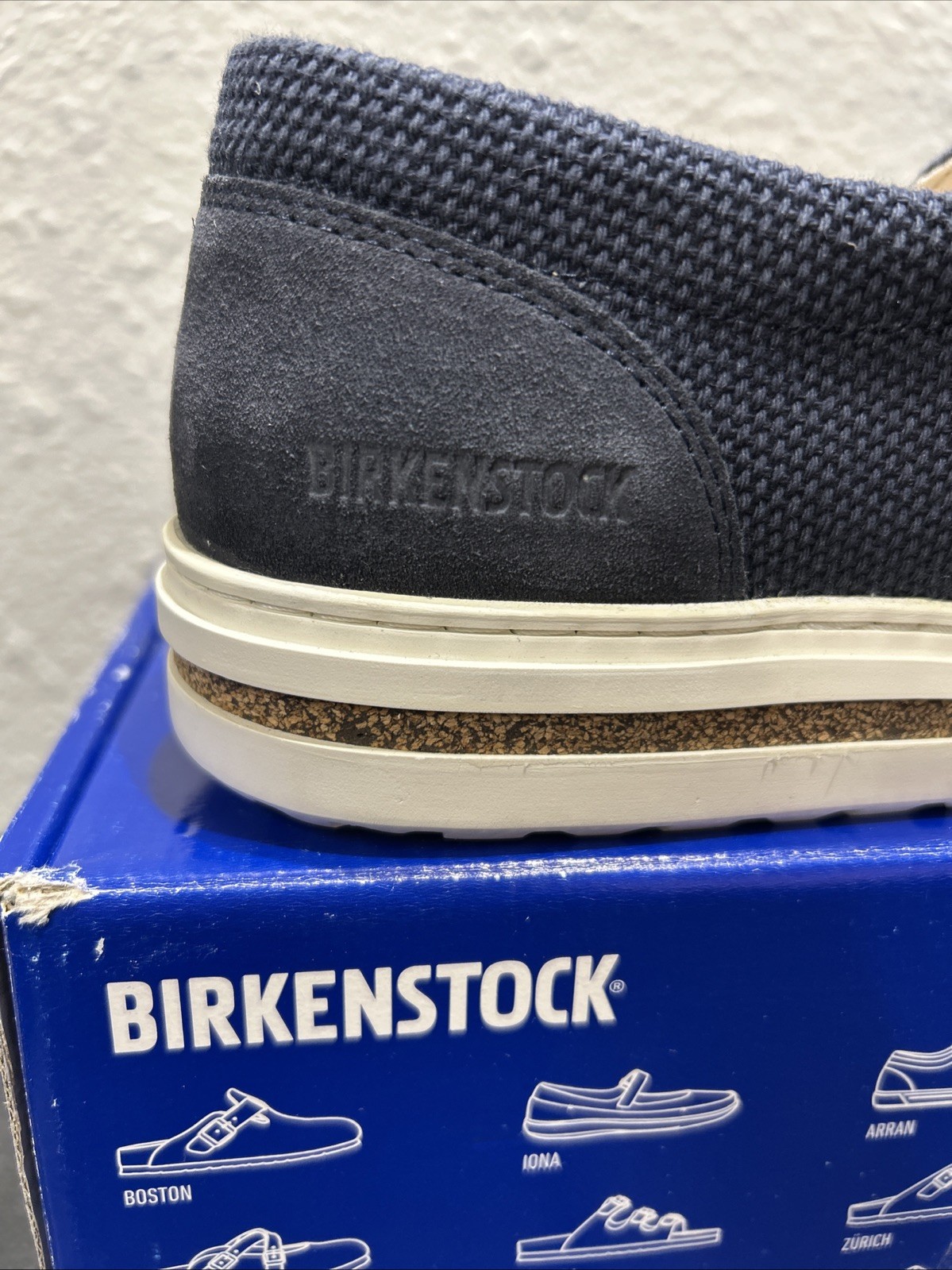 Birkenstock Oswego EU 40 Slip ons Midnight W9 /M7 Narrow Fit Light Wear