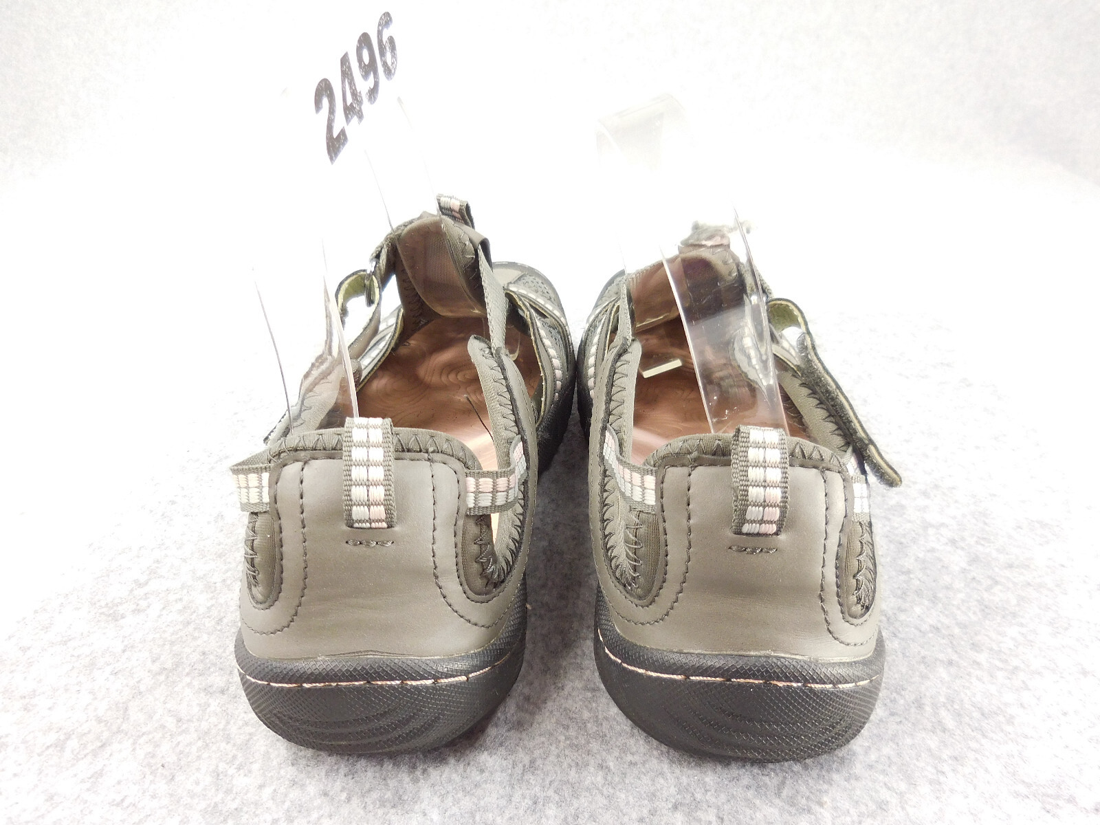 JSport by Jambu Regatta Shoes Women 7M Gray Vegan Slip Resistant Water Flats