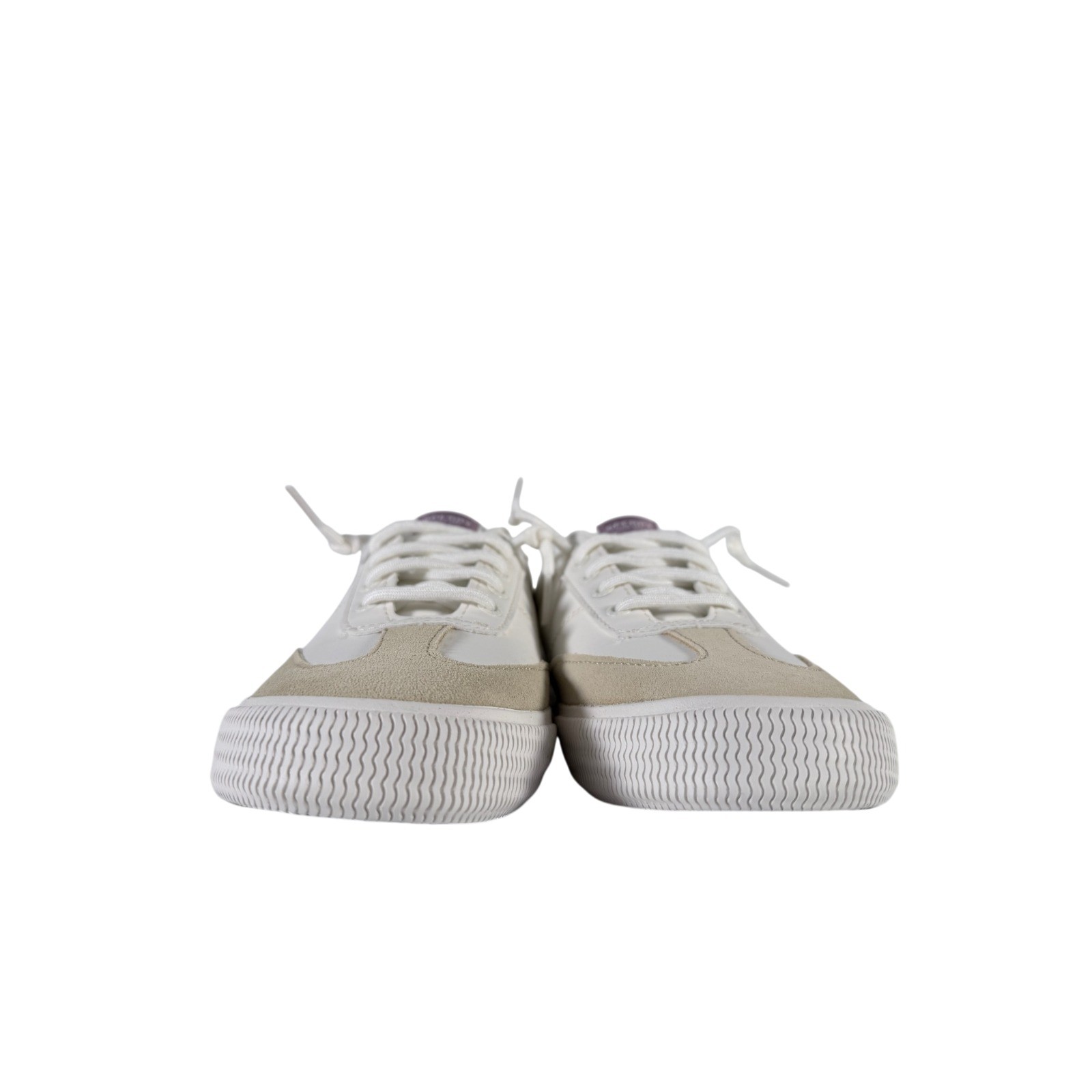 Sperry Pier Wave Refresh White Beige & Purple Womens Shoe Size 9