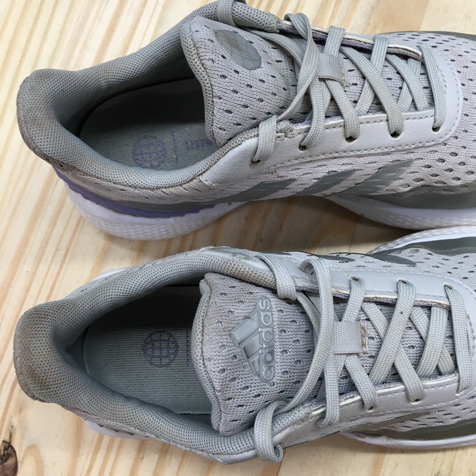 Adidas Sneaker Womens 6 Gray Summervent Athletic Golf Spikeless Laced Up Casual