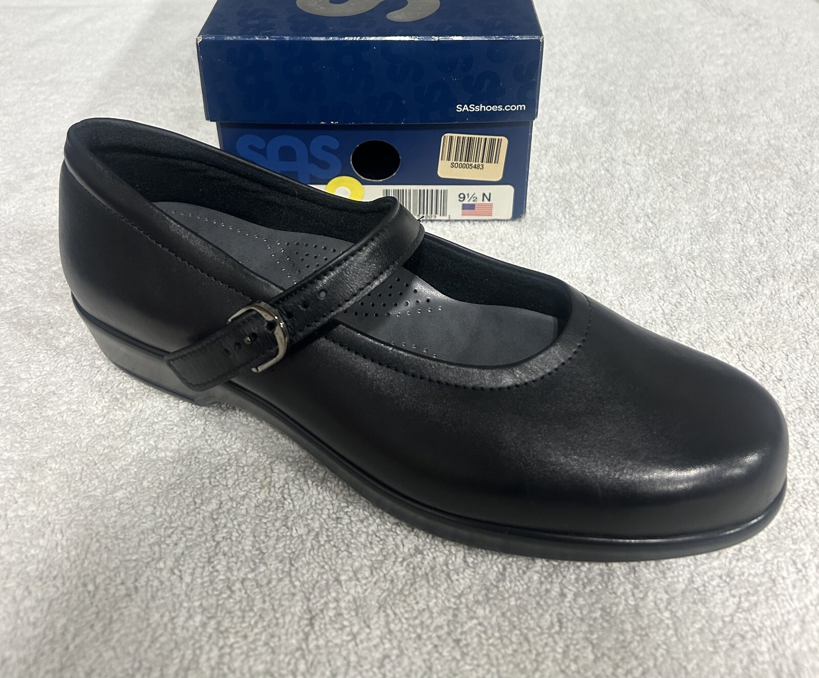 SAS Maria Black 9.5 Narrow Women’s Shoes Brand New In Box Save Big