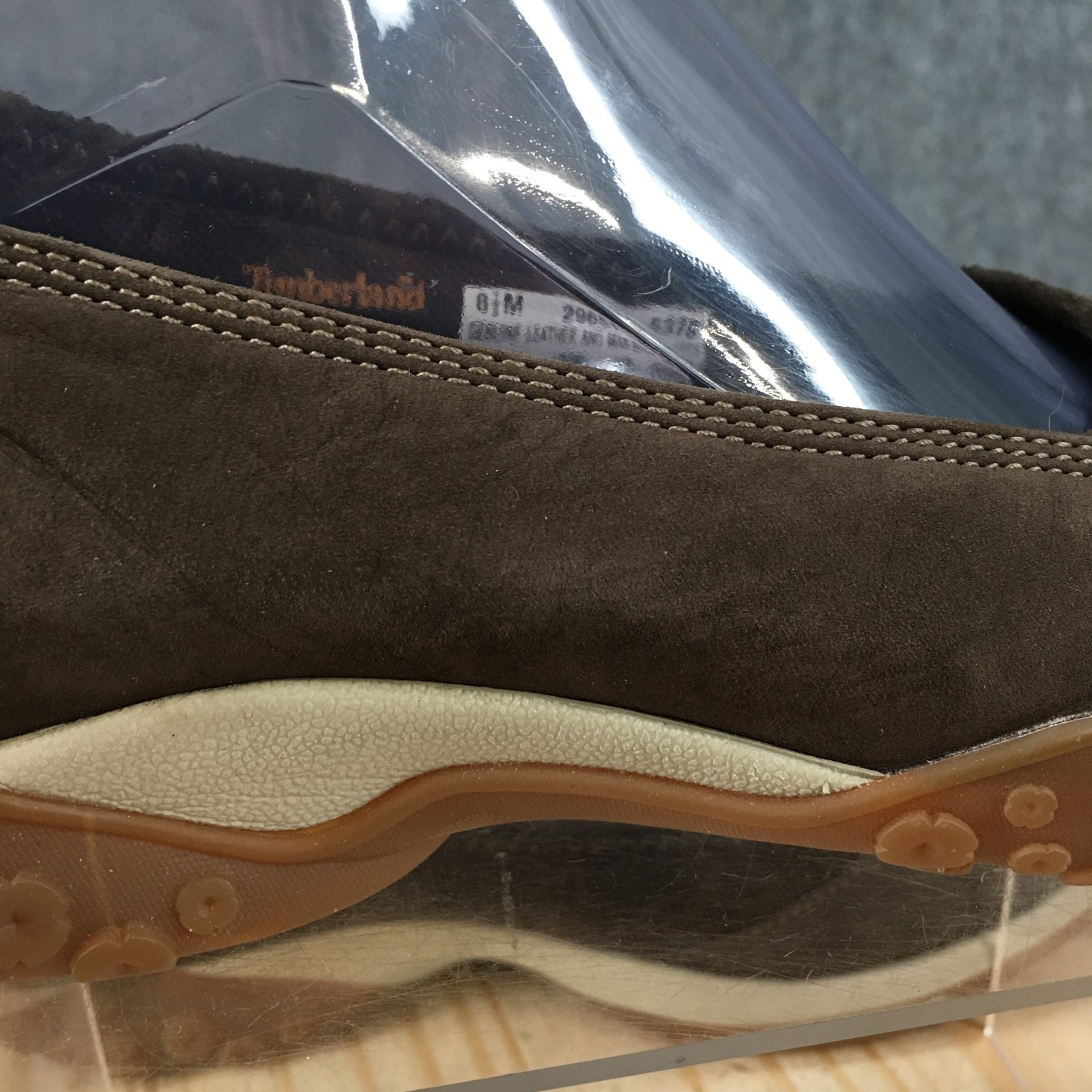Timberland Shoes Womens 8.5 Ballet Flats Slip On Round Toe Casual Leather Brown
