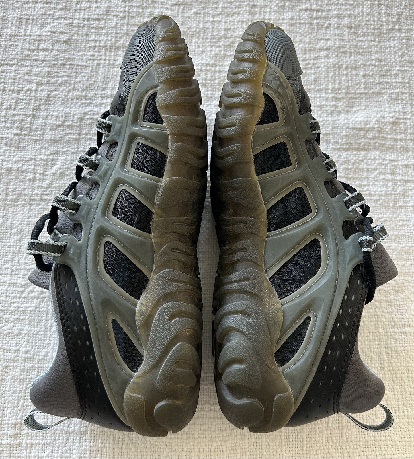 TEVA Size 8 Womens Gamma Hydro Sport Water Hiking Shoes Gray Blue EUC