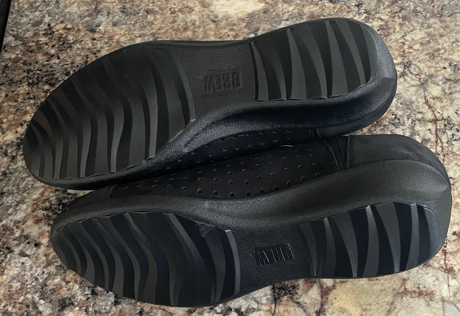 Drew Orthopedic Black Leather Shoes Size 10N New